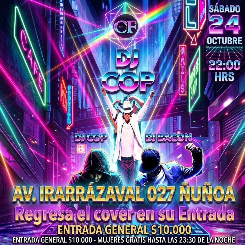 Fiesta Retro 80&90 DJ Cop y DJ Bacon