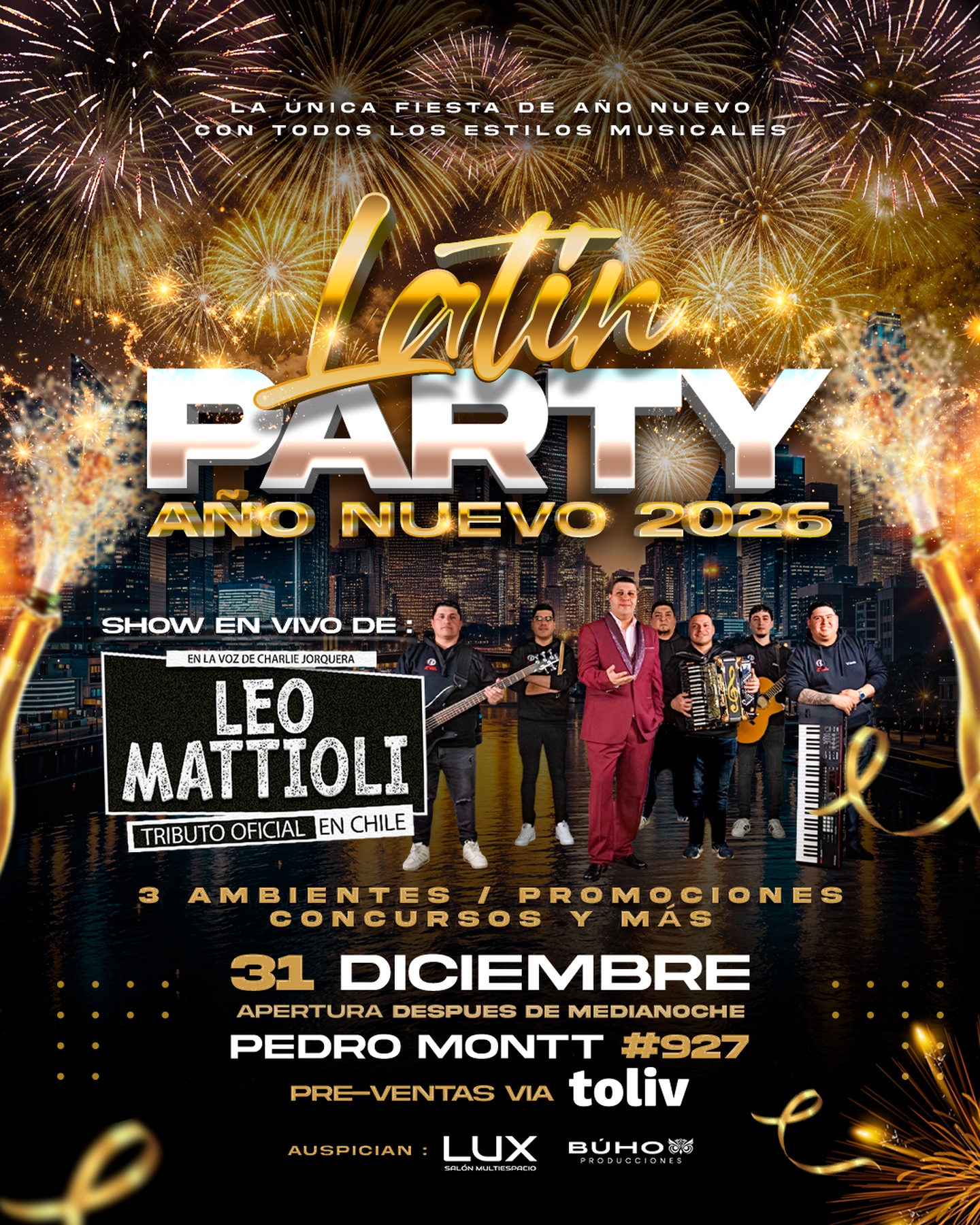 LATIN PARTY - AÑO NUEVO 2026