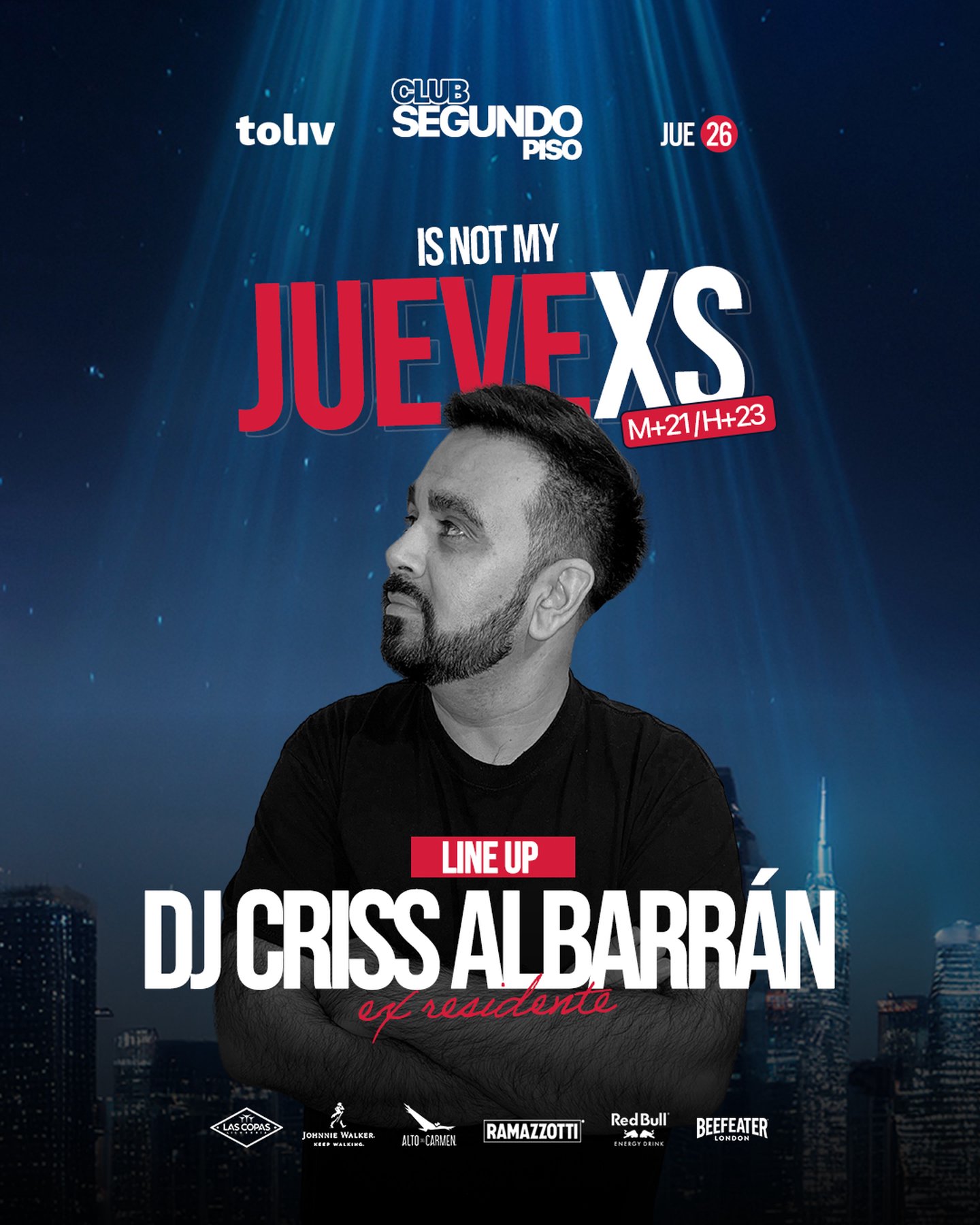 JUEVES / IS NOT MY JUEVEXS M+21 & H+23