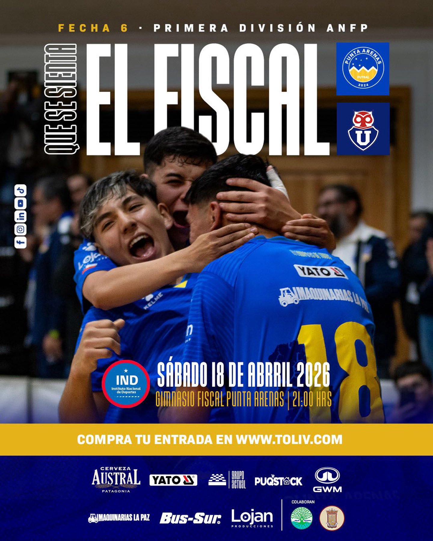 Punta Arenas VS Universidad de Chile