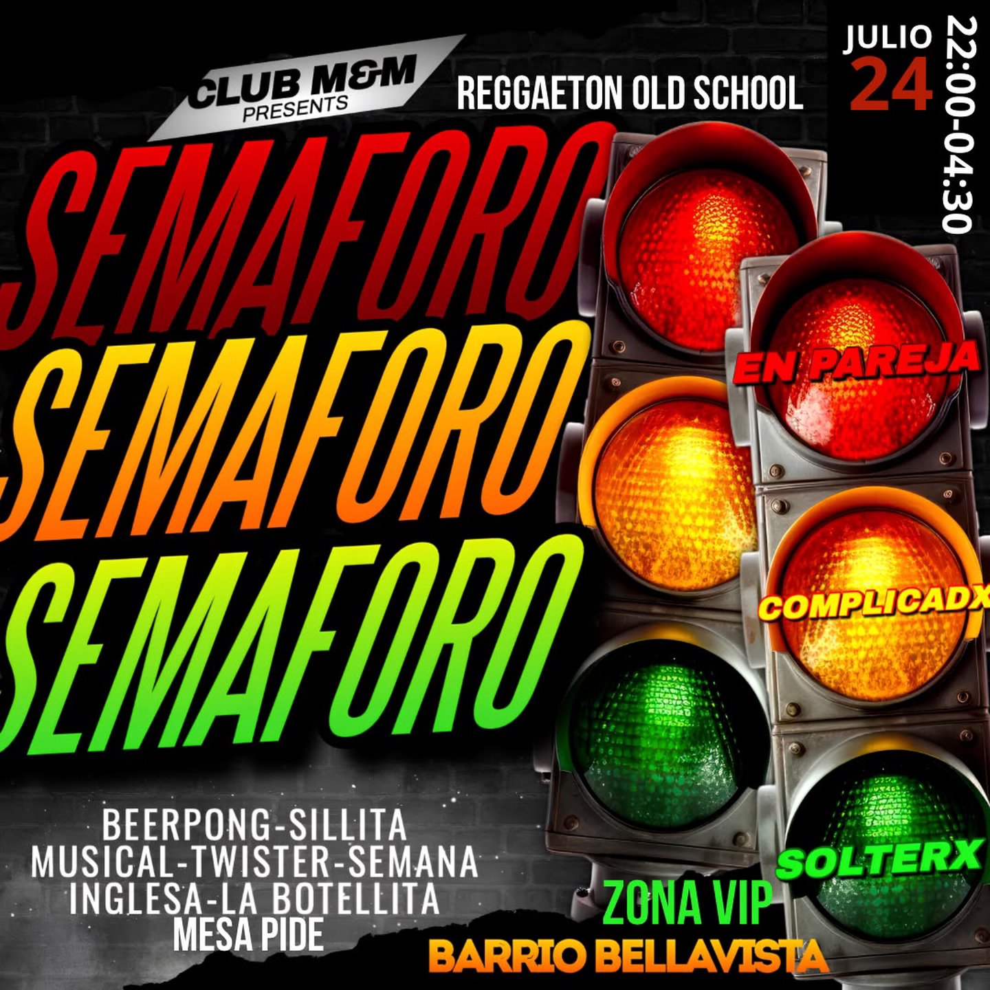 CLUB M&M SEMÁFORO 🚦 ❤️