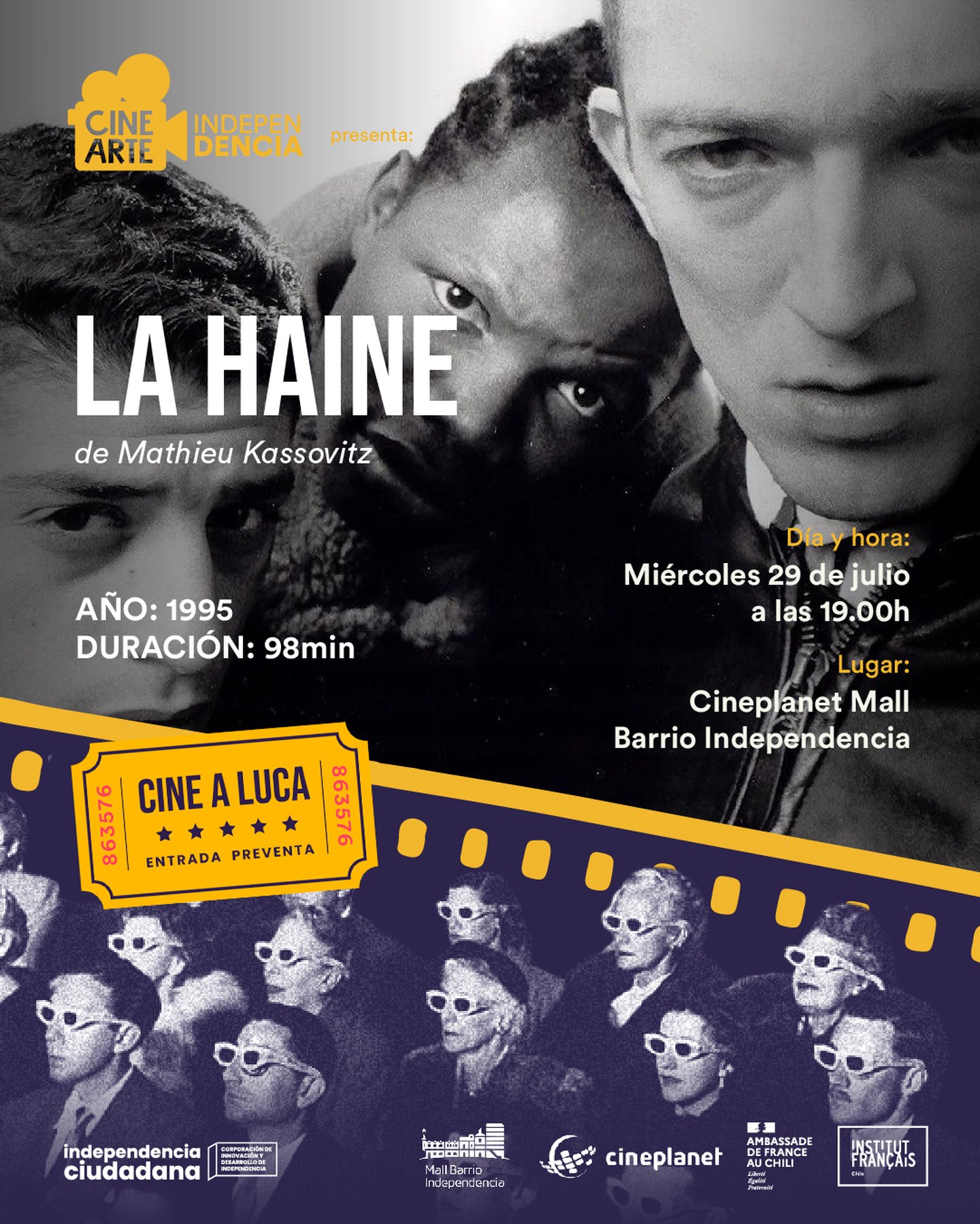 La Haine - Cine Arte Independencia