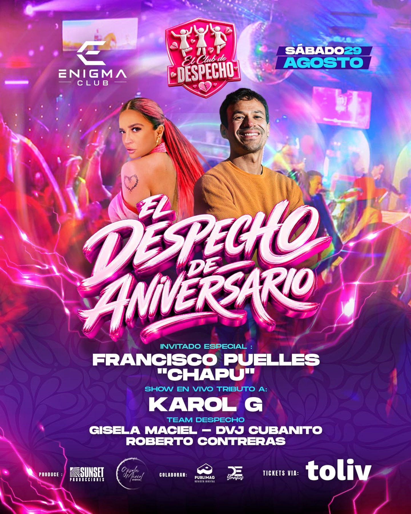 Aniversario Club de Despecho