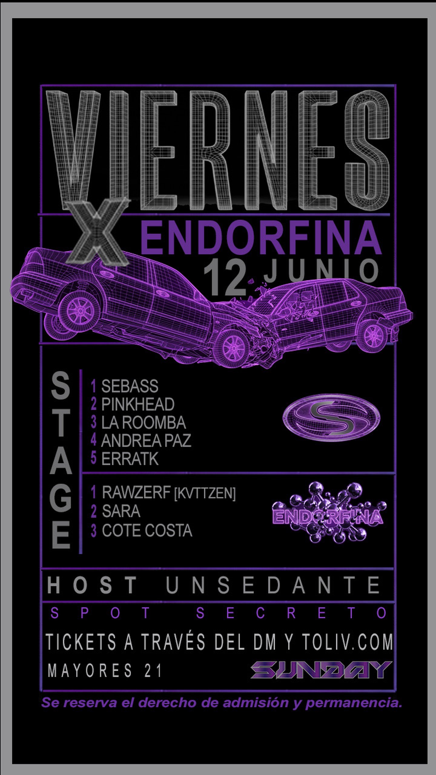 VIERNES X ENDORFINA
