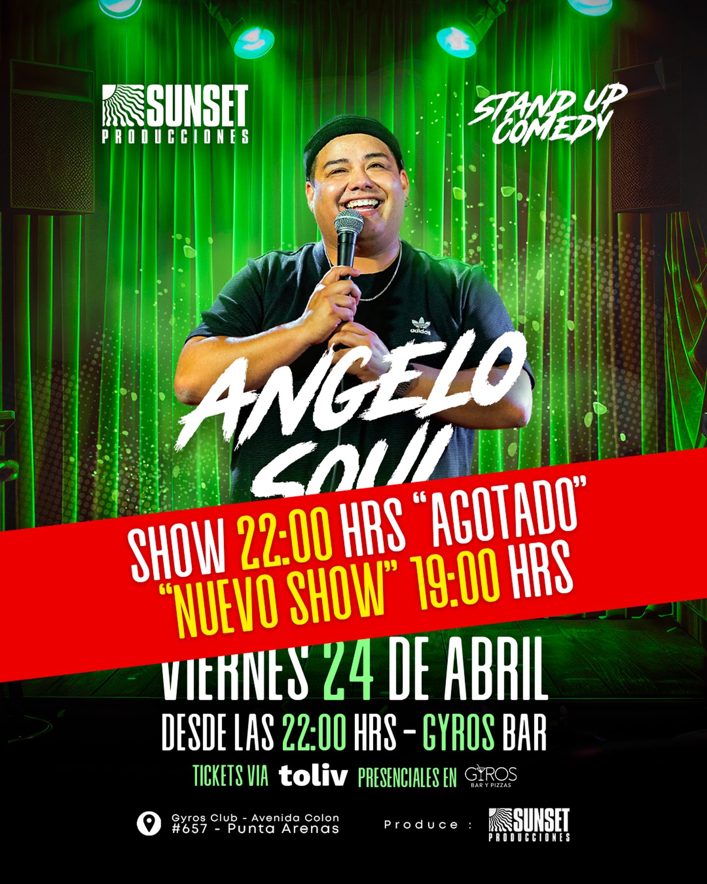 ANGELO SOUL🤣🎤 - PRIMERA FUNCIÓN