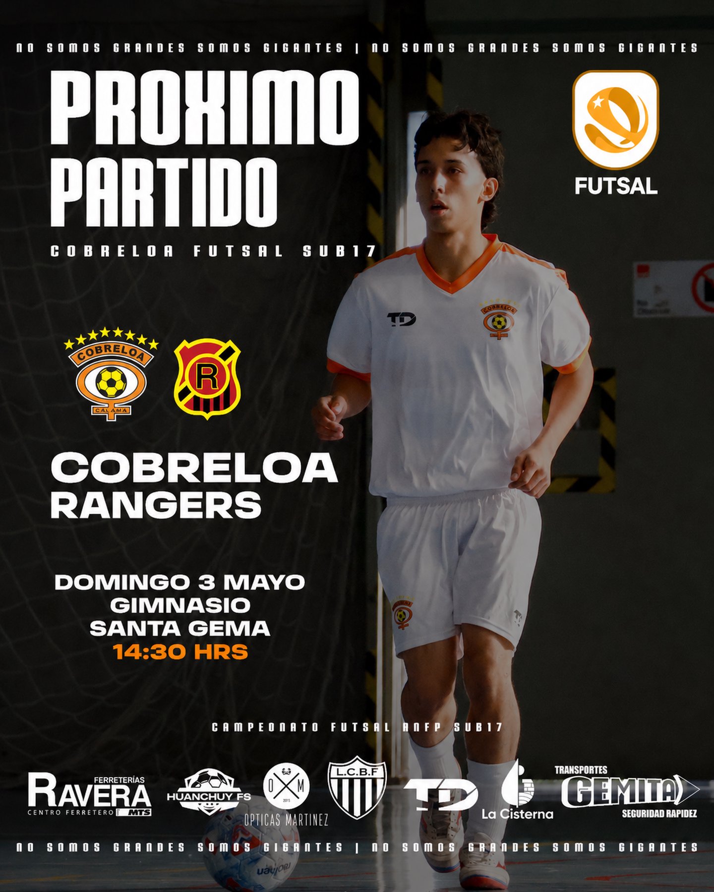 FUTSAL SUB 17: COBRELOA vs RANGERS
