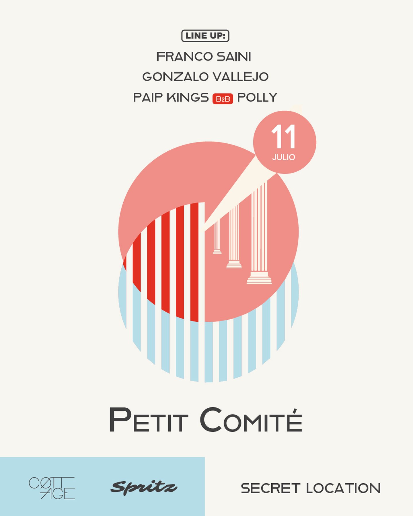 Spritz y Cottage presentan Petite Comité