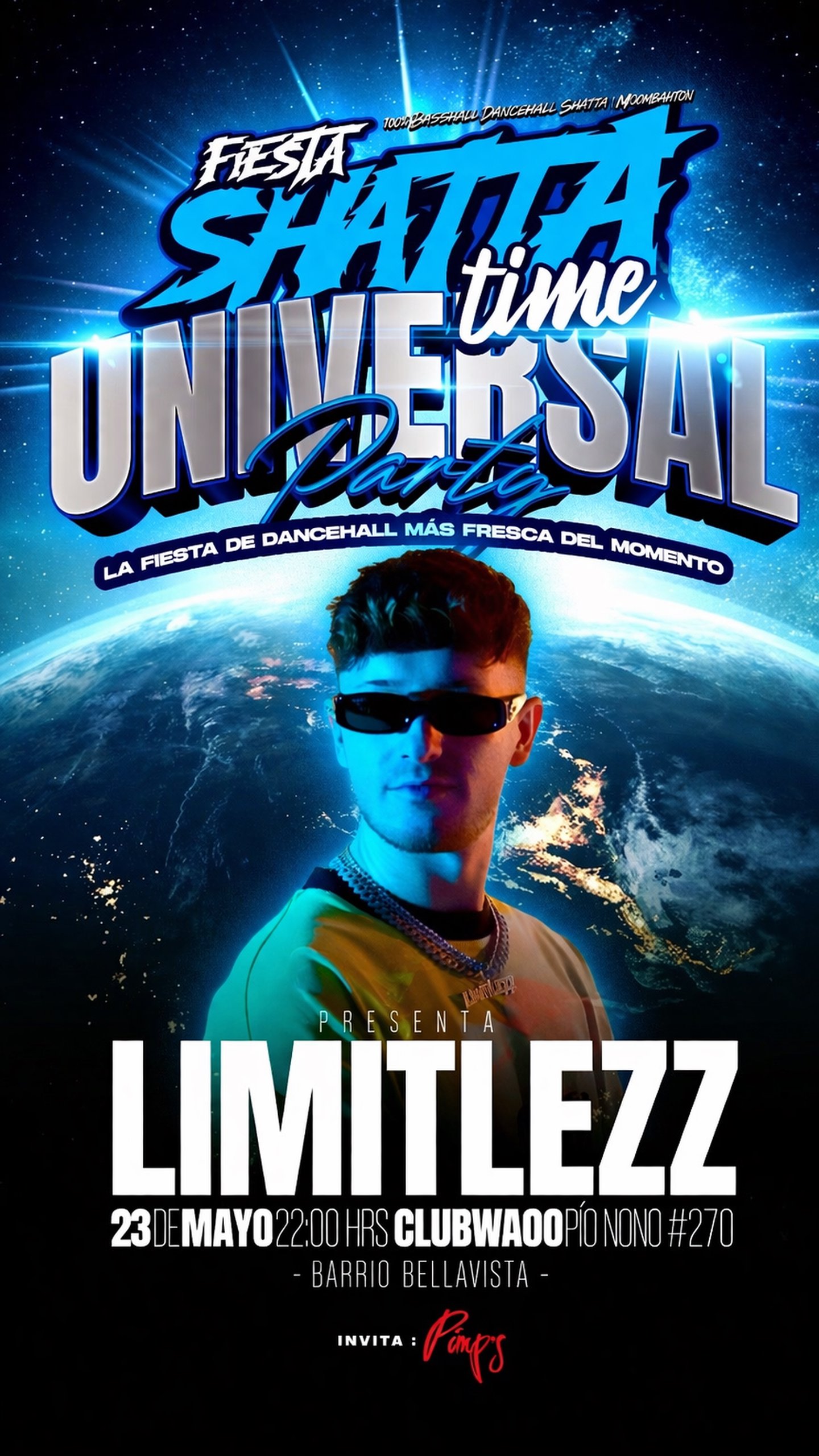 Shatta Time Limitlezz en Chile UNIVERSAL PARTY