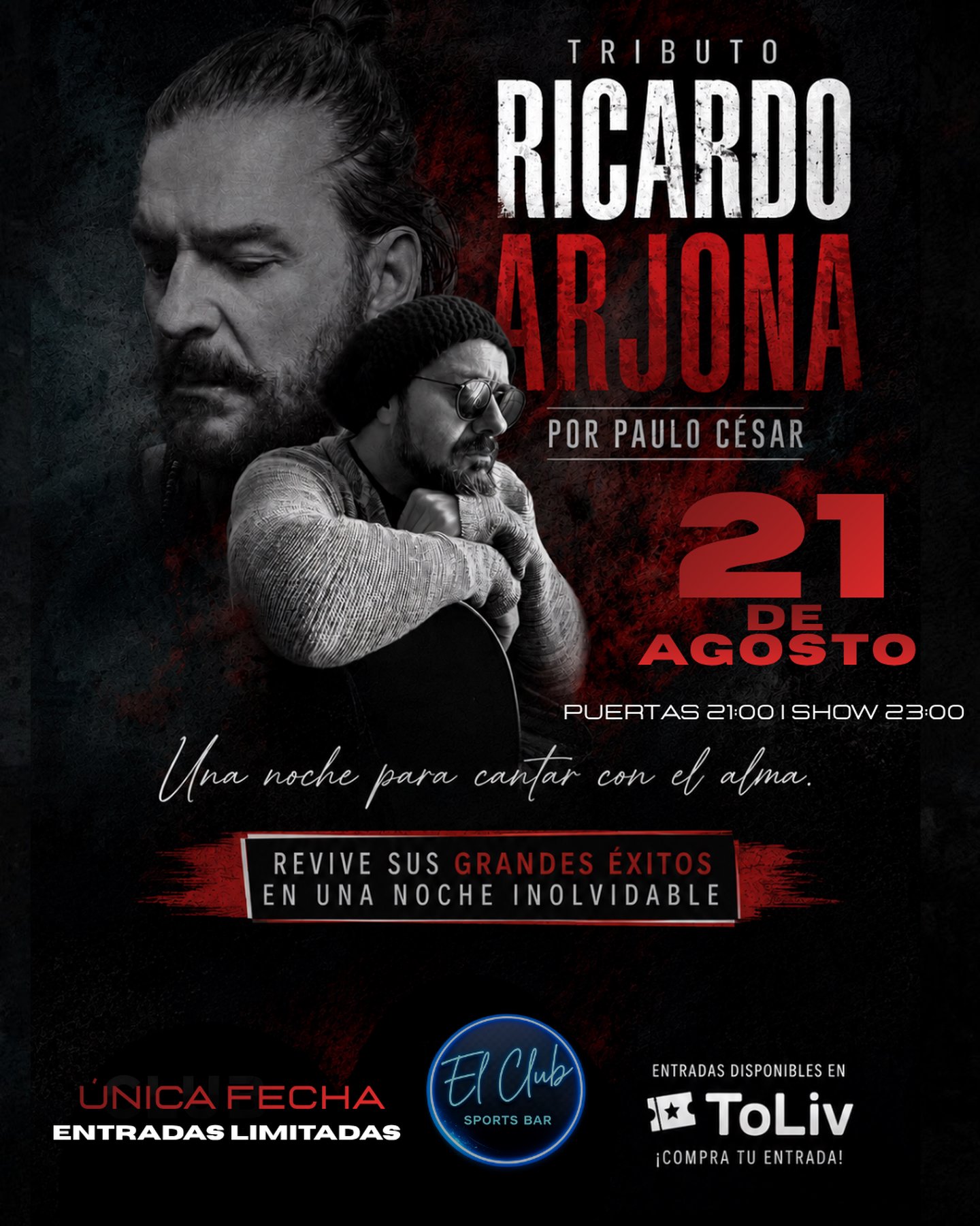 Tributo a Ricardo Arjona | Paulo César | Puerto Natales 🎤🍷