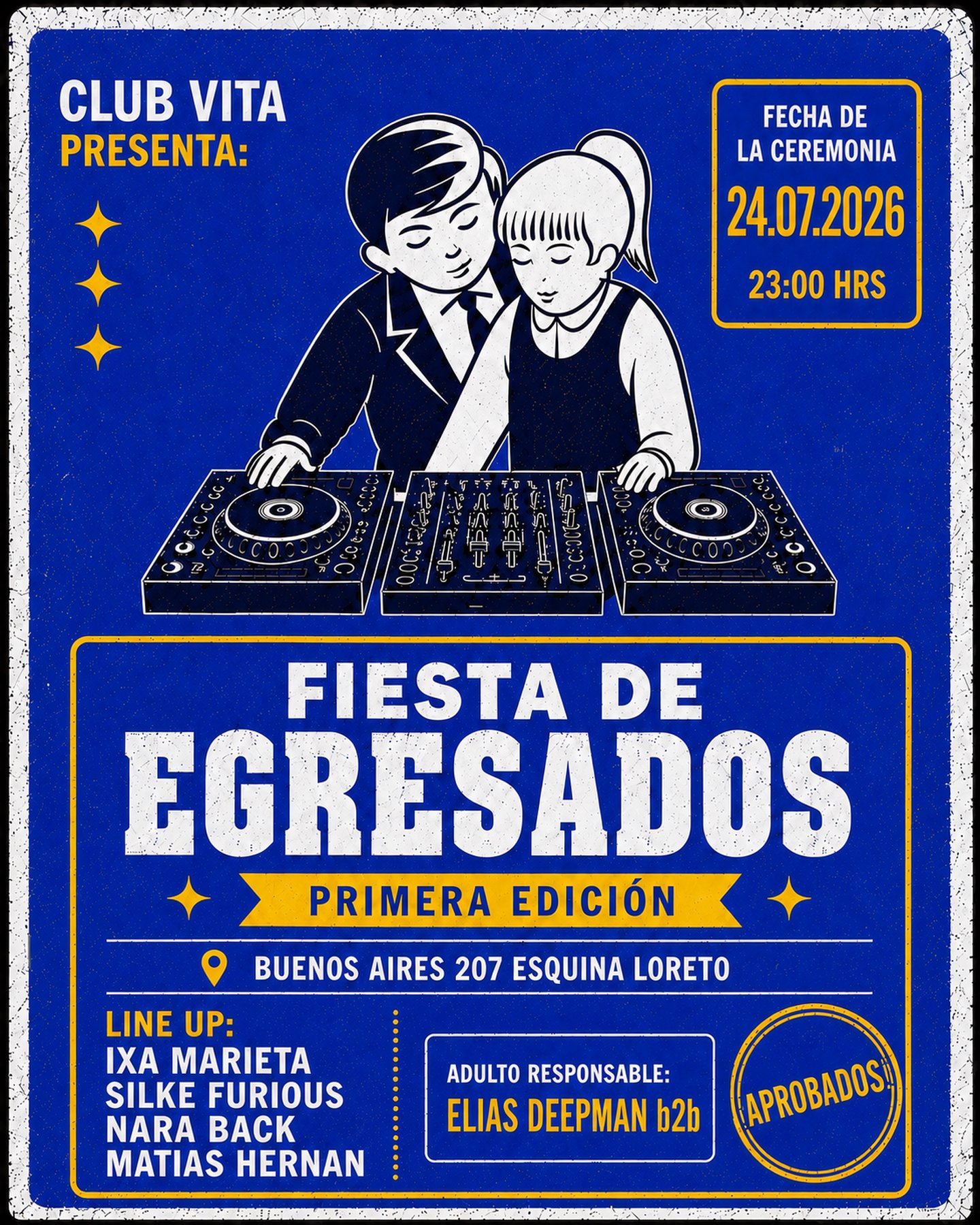FIESTA DE EGRESADOS X CLUB VITA