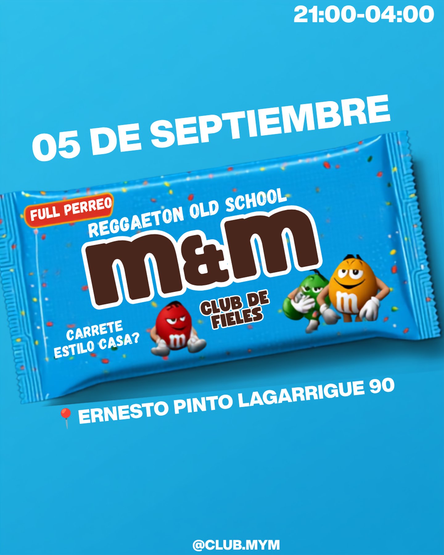 FIESTA M&M’s🍭🍭🍭