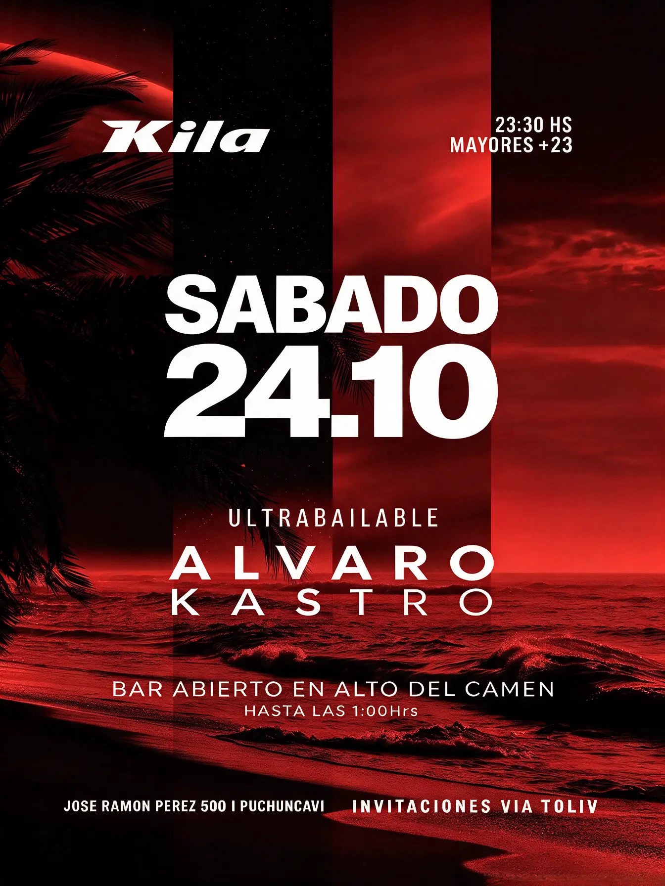 KILA ULTRABAILABLE / INVITACION