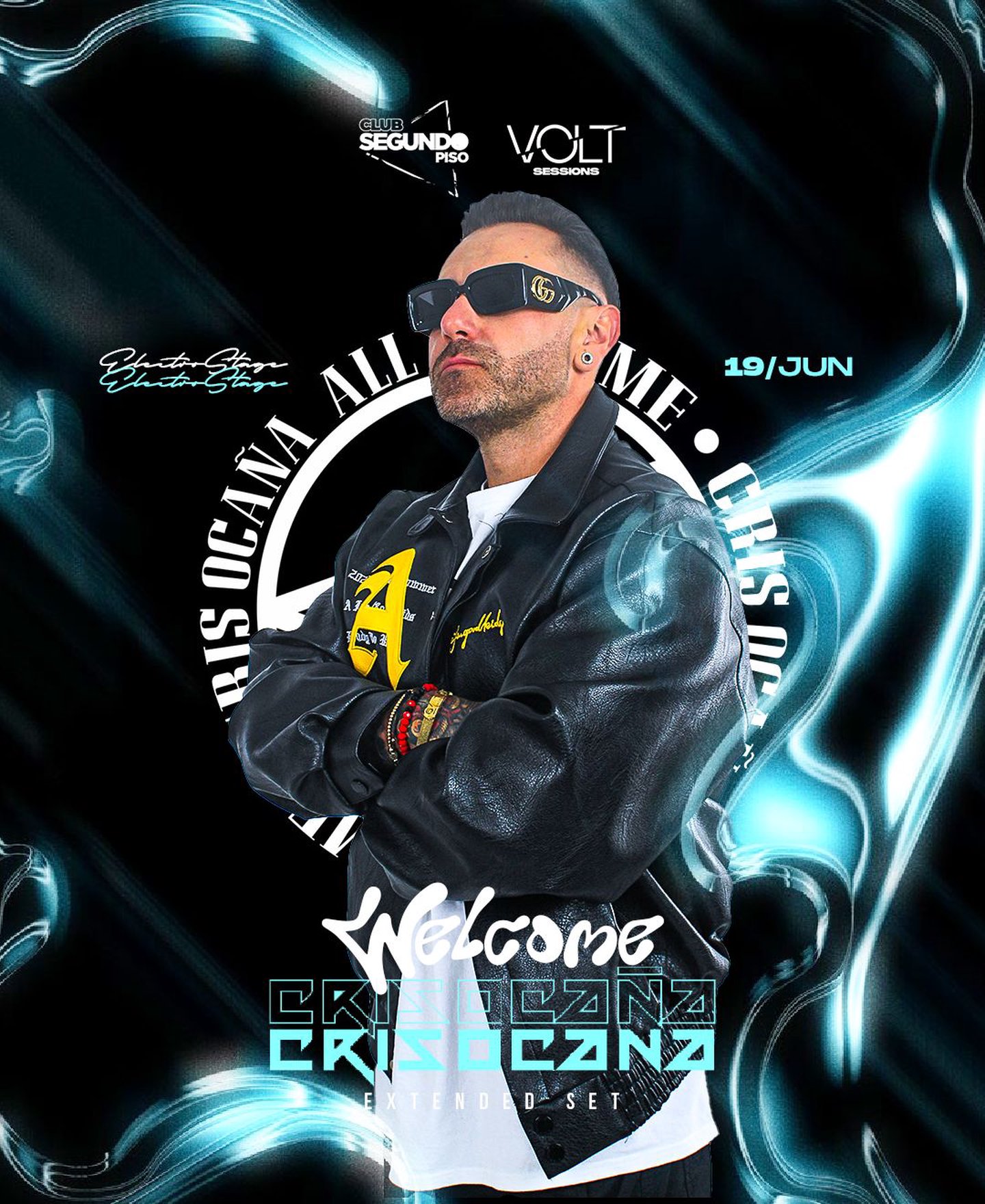 Volt Techno x Club Segundo / Welcome Criss Ocaña