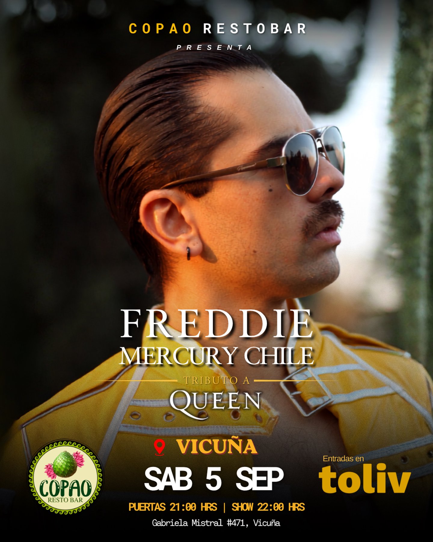 TRIBUTO A FREDDIE MERCURY EN VICUÑA