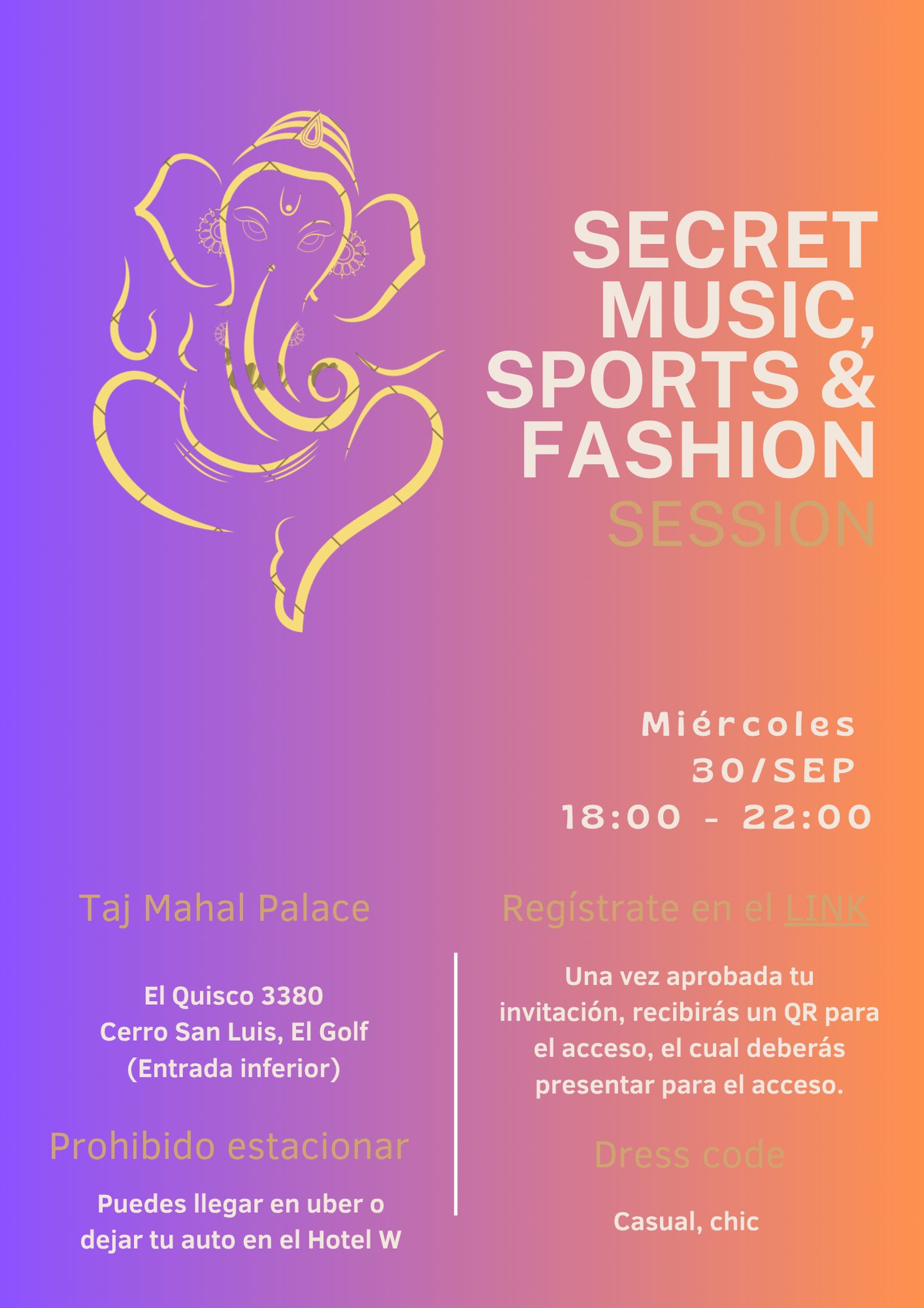 Secret Music, Sports & Fashion
