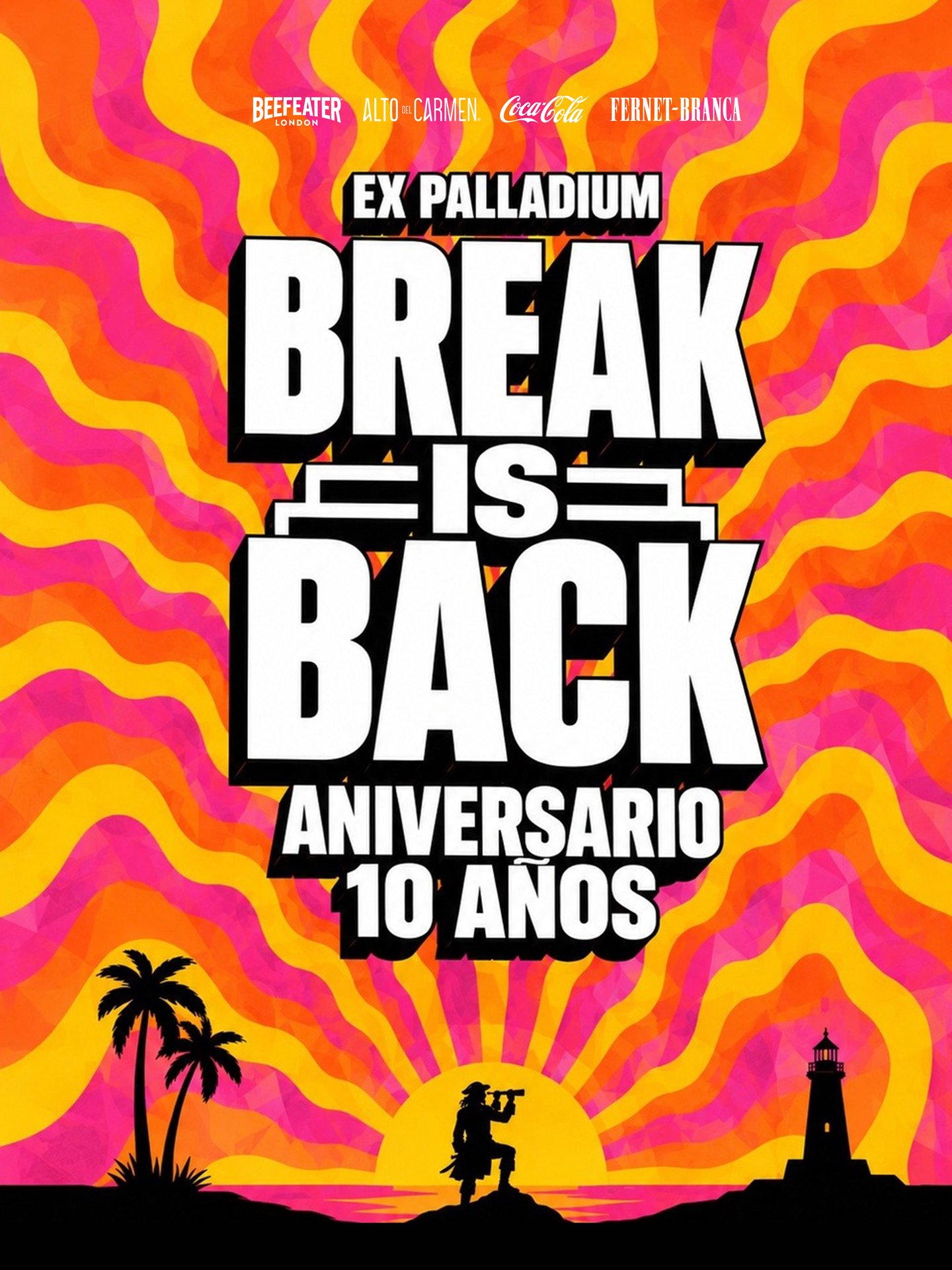 BREAK IS BACK - ANIVERSARIO 10 AÑOS - EX PALLADIUM