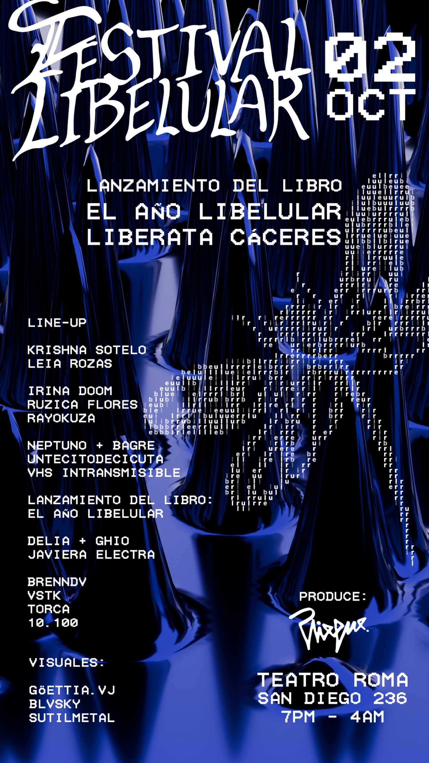 EL AÑO LIBELULAR — Fiesta de Lanzamiento