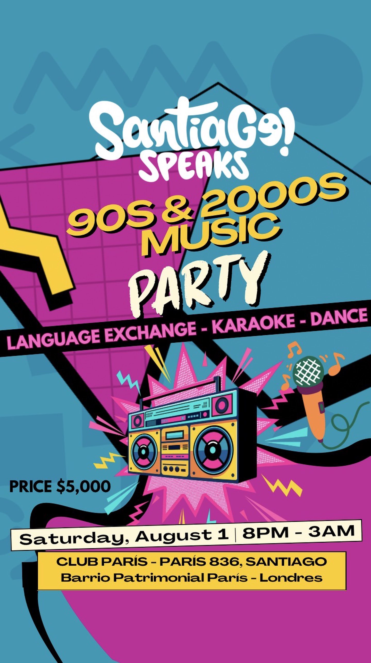 90 & 2000 Music Party!