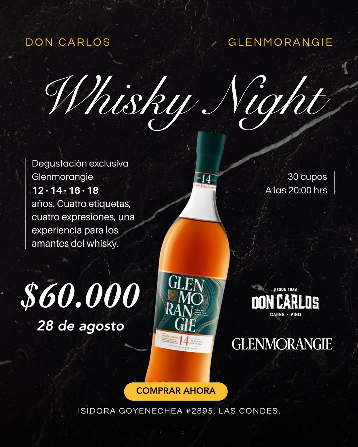 Cata de Whiskey glenmorangie