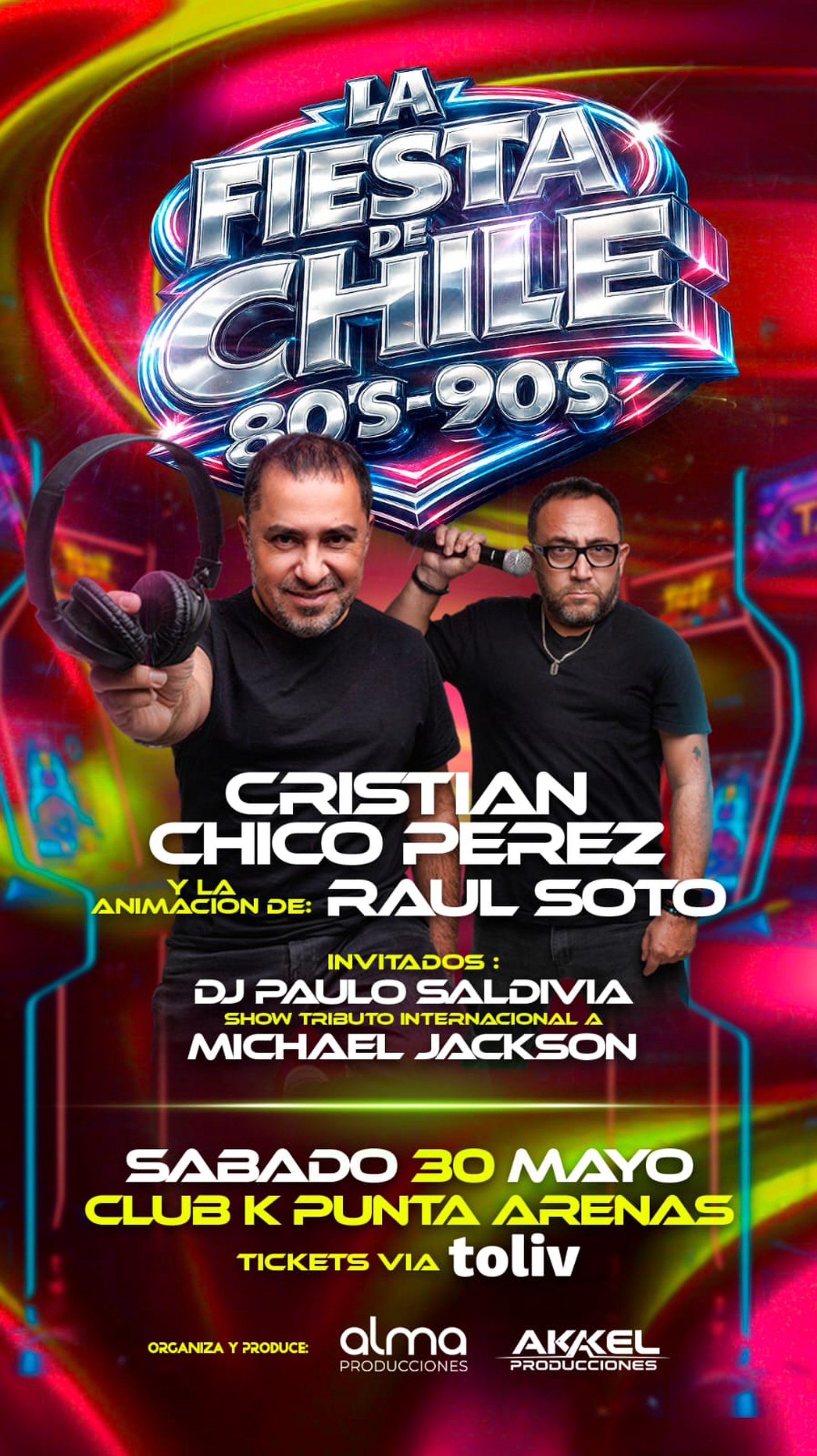FIESTA DE CHILE 80s & 90s PUNTA ARENAS