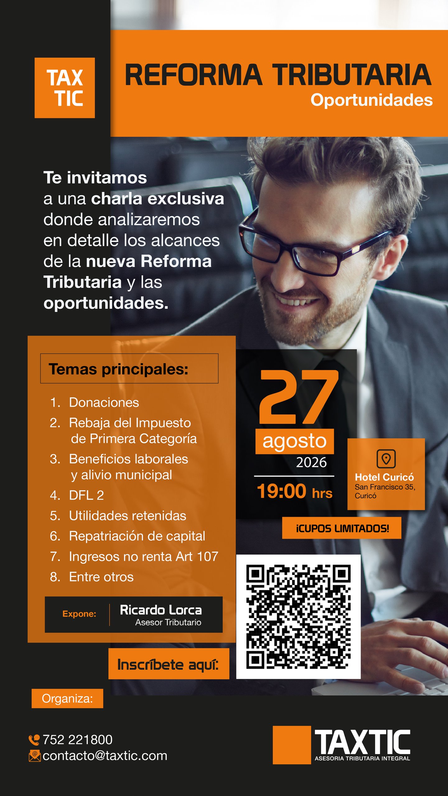 Charla Reforma Tributaria Taxtic 2026