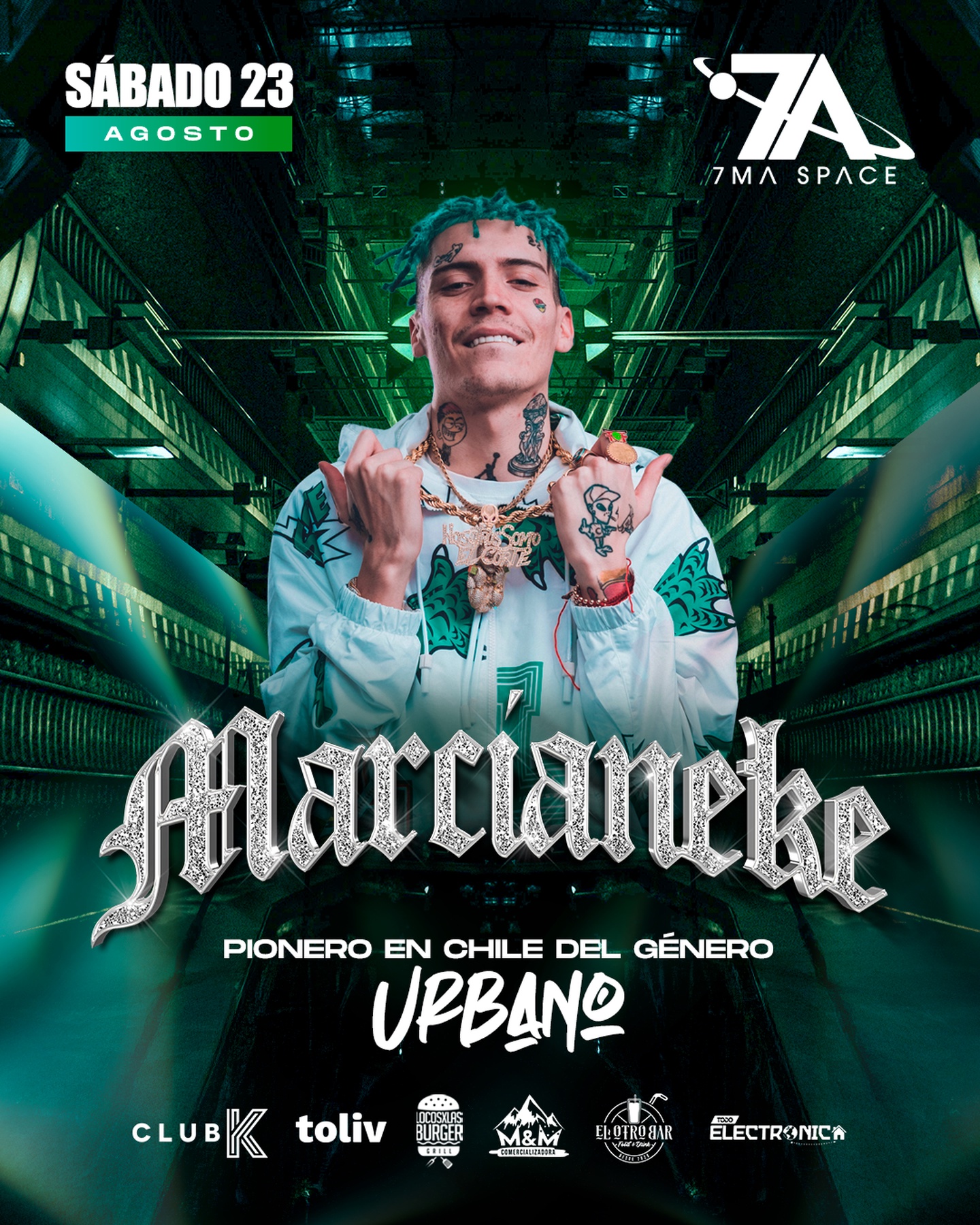 7MA SPACE - MARCIANEKE (SHOW + FIESTA)