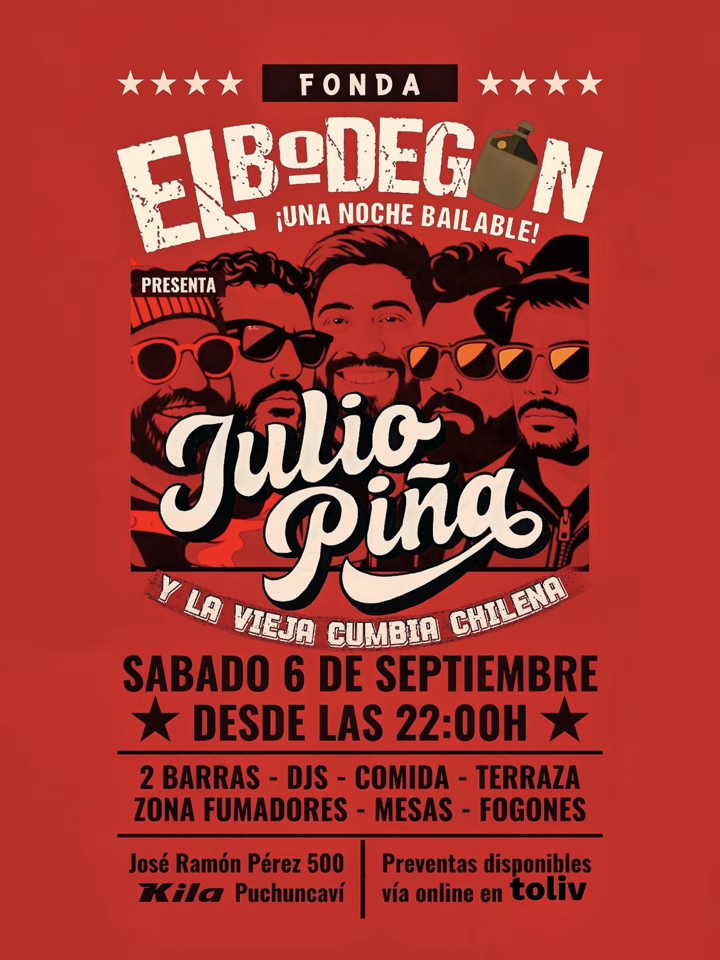HOY ✰ Fonda El Bodegón / Sábado 6 de Septiembre ✰