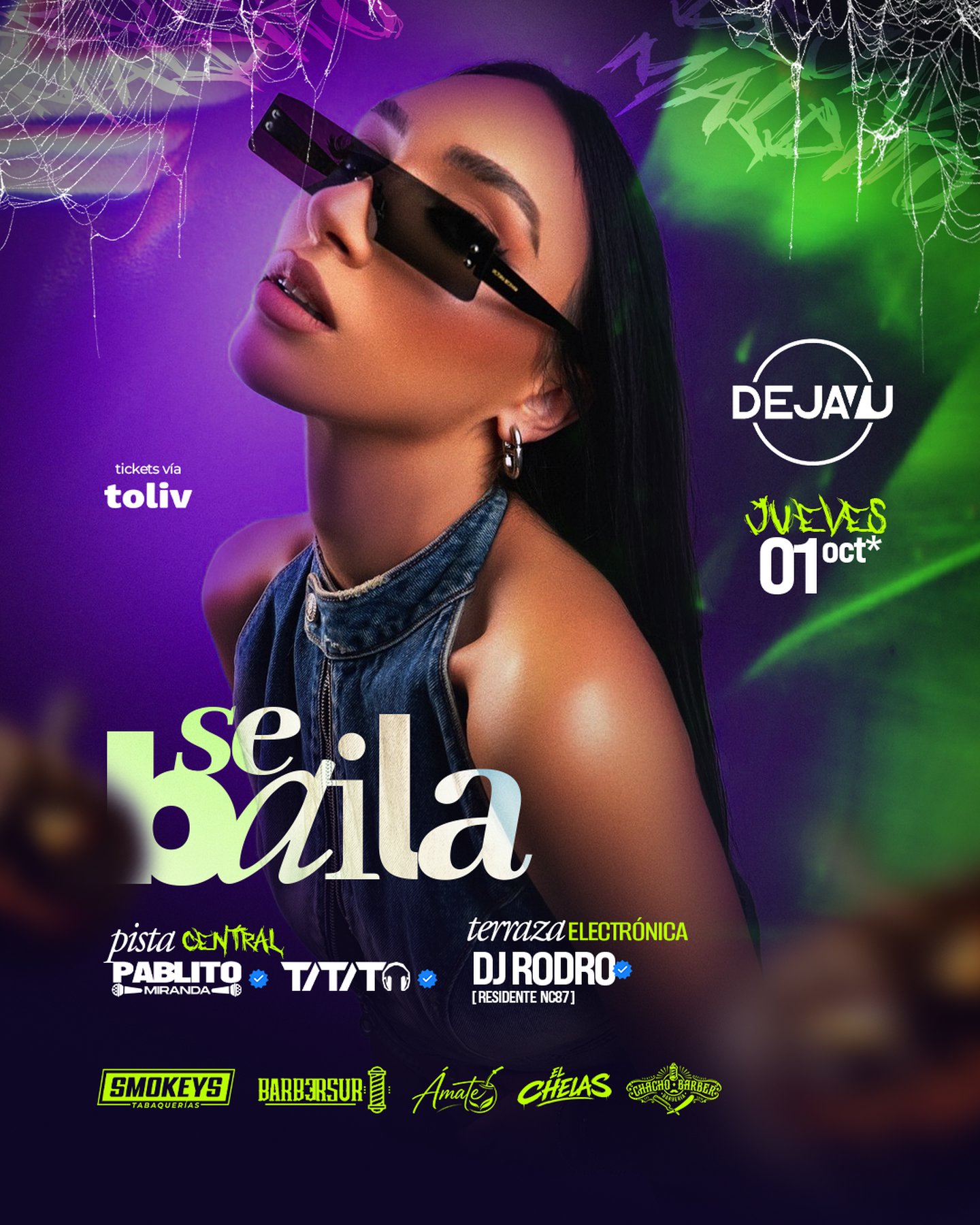 ESPACIO DEJAVU - JUEVES SE BAILA 👀 😎