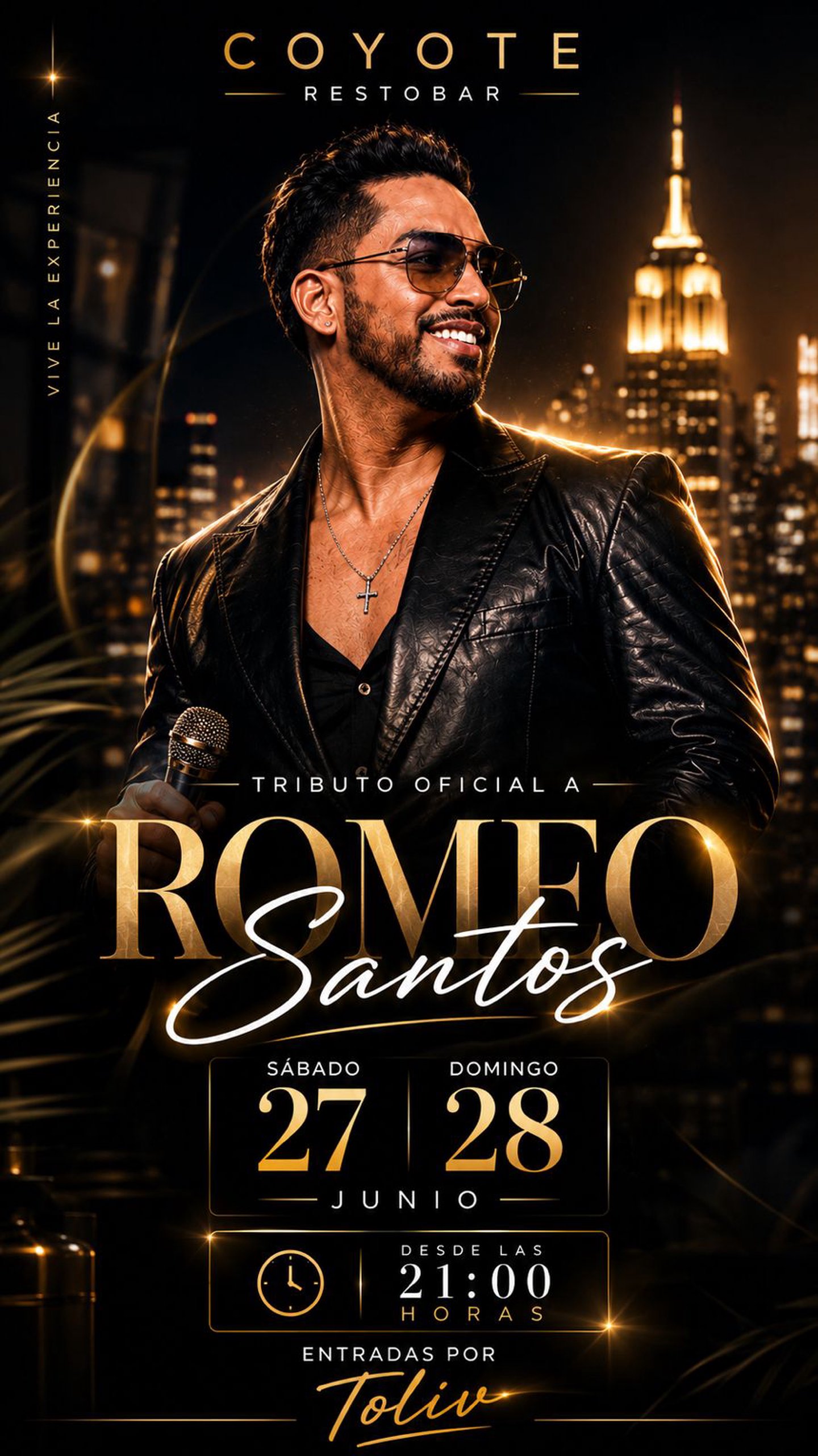 Tributo oficial de Romeo Santos / Sábado 27 de junio