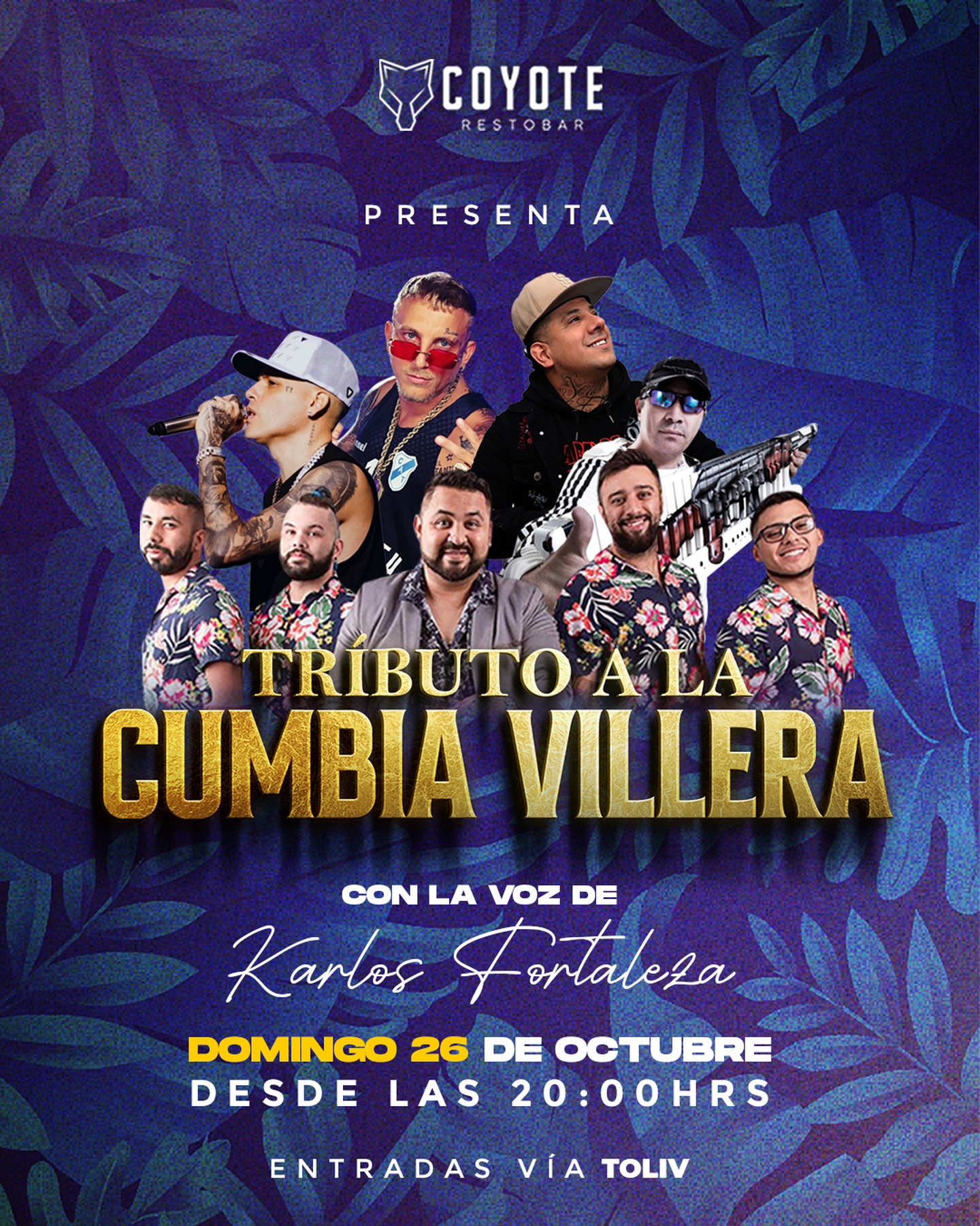 Tributo a la Cumbia Villera / COYOTE RESTOBAR