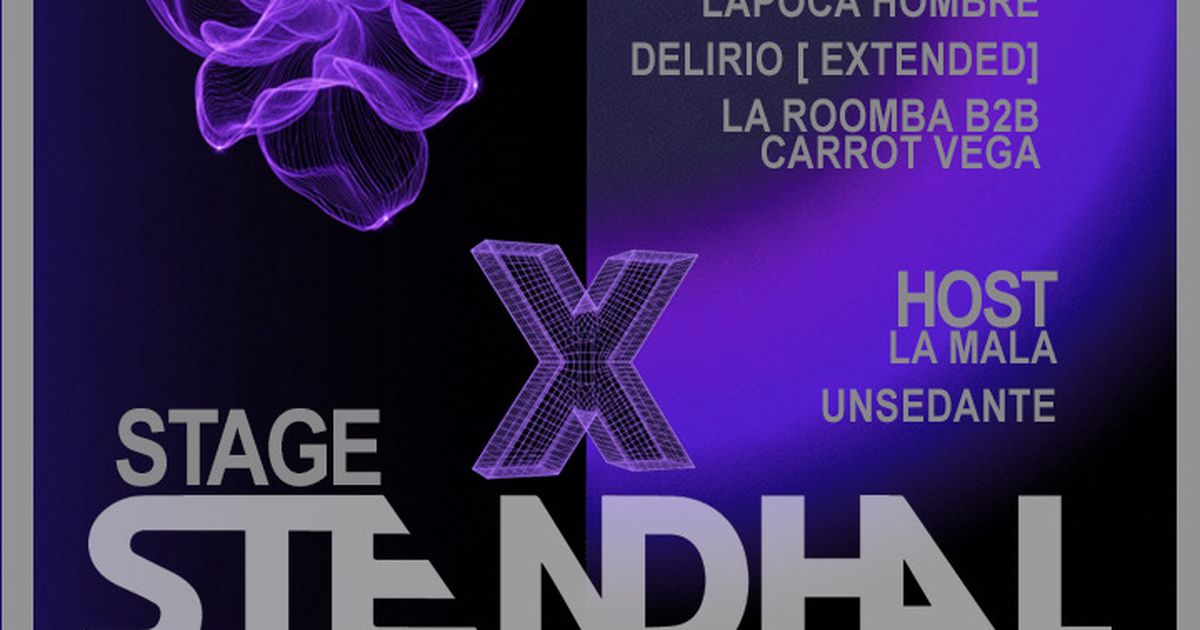 VIERNES X STENDHAL BLISS CLUB