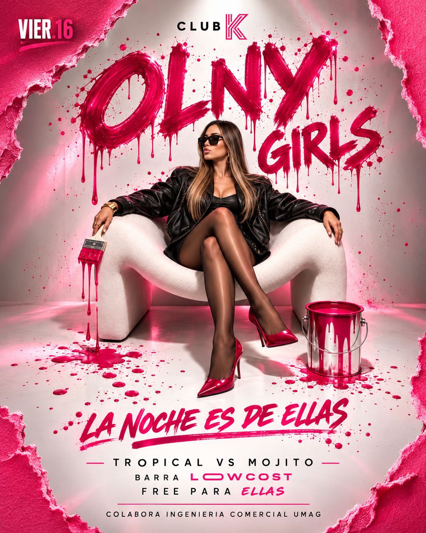 💋🔥 ONLY GIRLS: ESTA NOCHE ES DE ELLAS 🍸💖