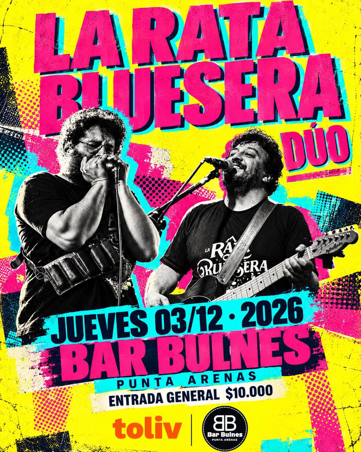 La Rata Bluesera Dúo Bar Bulnes