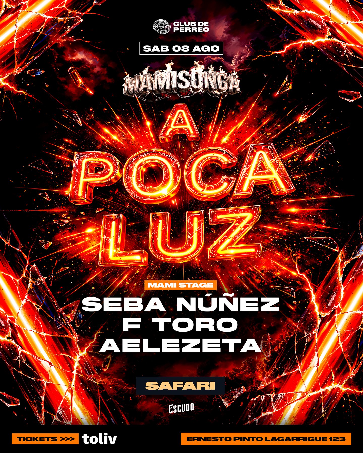 MAMISONGA / SÁBADO 8 AGOSTO / CLUB SAFARI