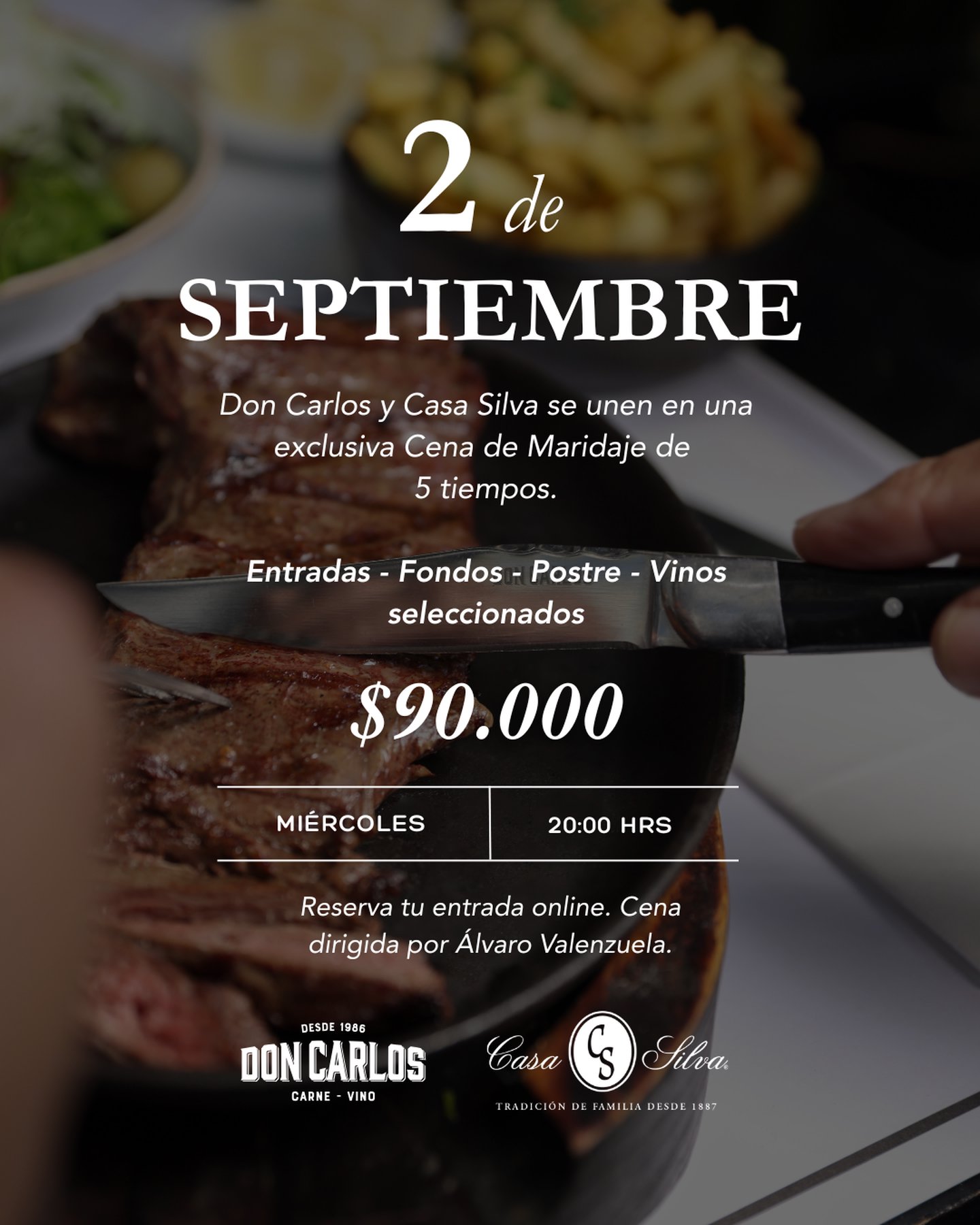 Cenas de Maridaje - Casa Silva