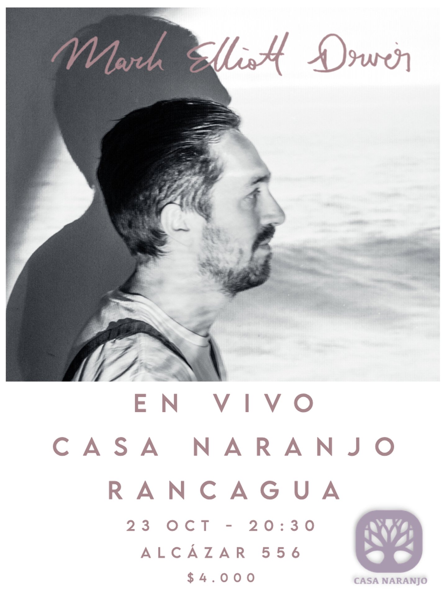 Mark Elliott Driver En Vivo - Casa Naranjo Rancagua