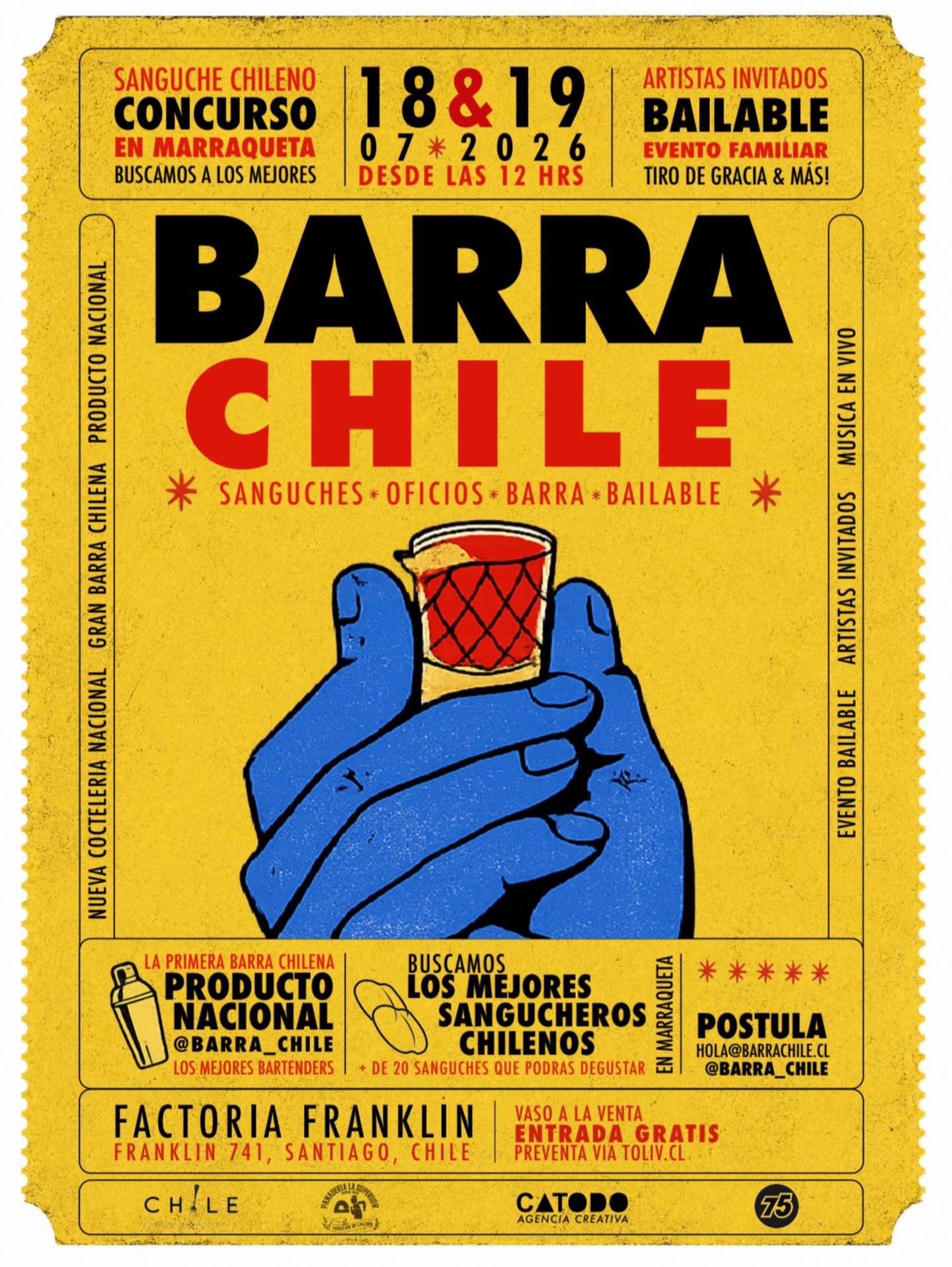 BARRA CHILE / 18 & 19 DE JULIO
