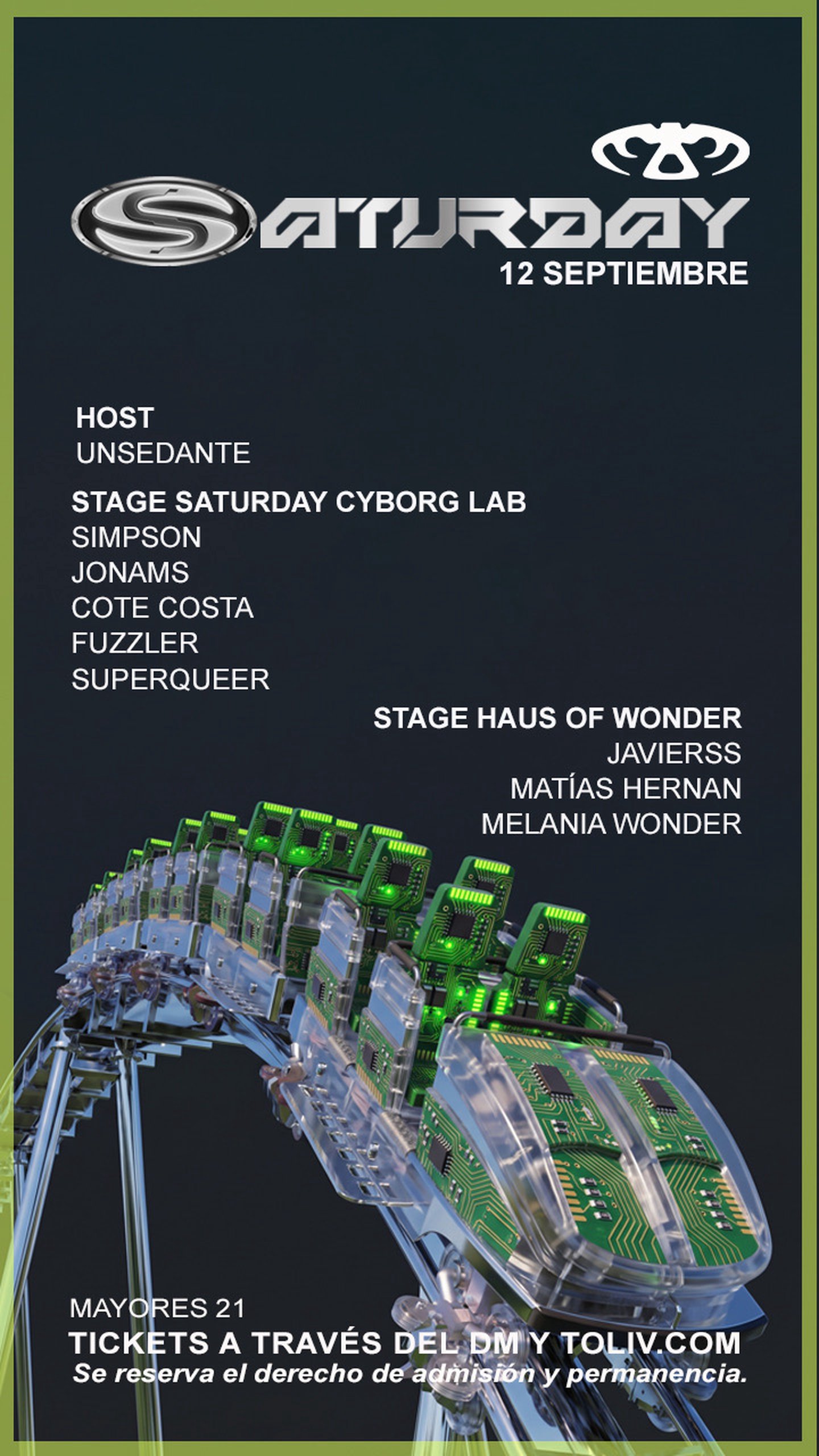 SATURDAY FEAT CYBORG