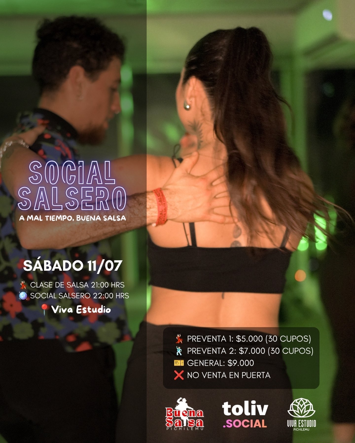 Social Salsero Julio - Buena Salsa Pichilemu