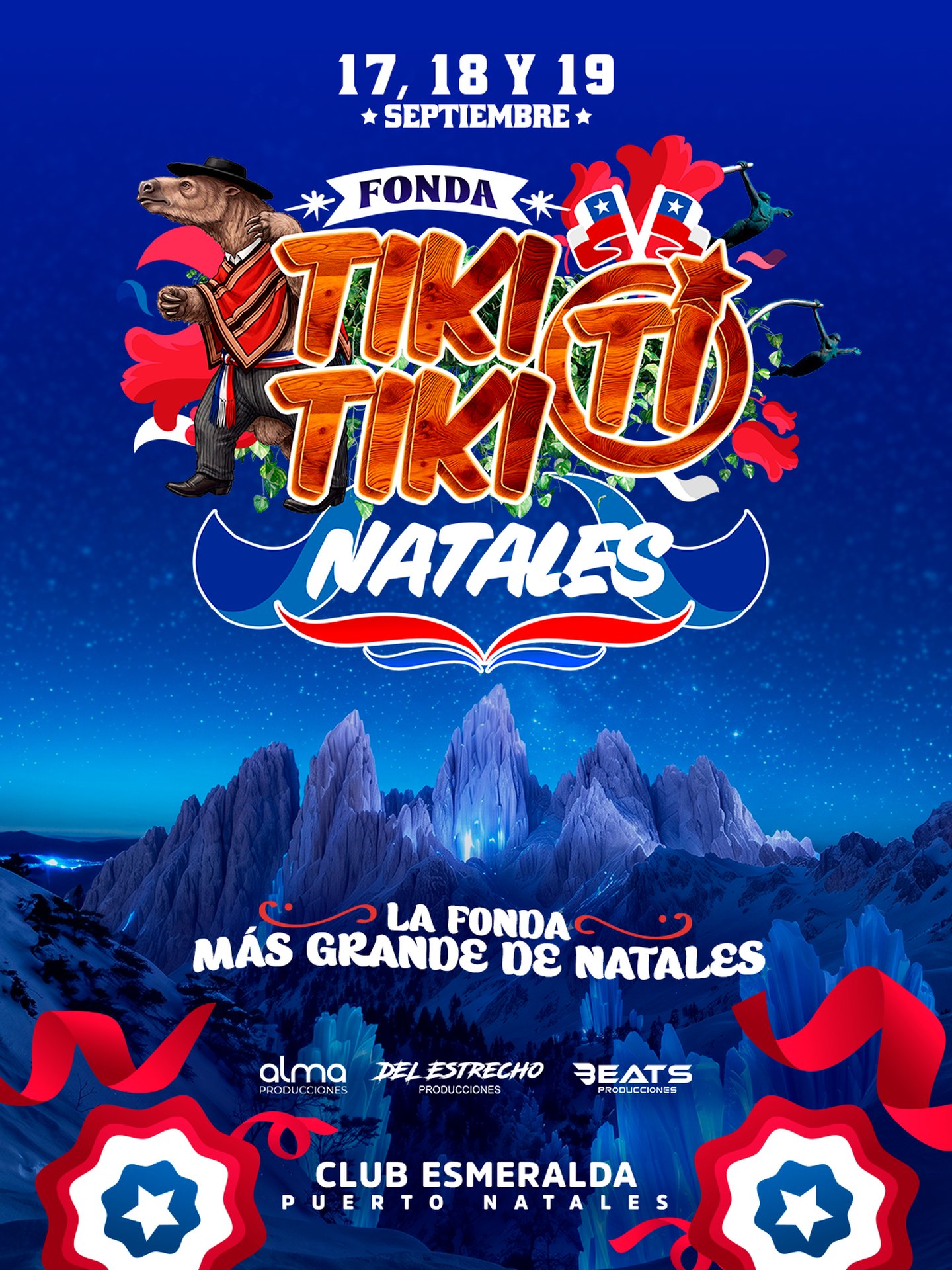 🇨🇱 FONDA TIKI TIKI PUERTO NATALES 2026 🇨🇱
