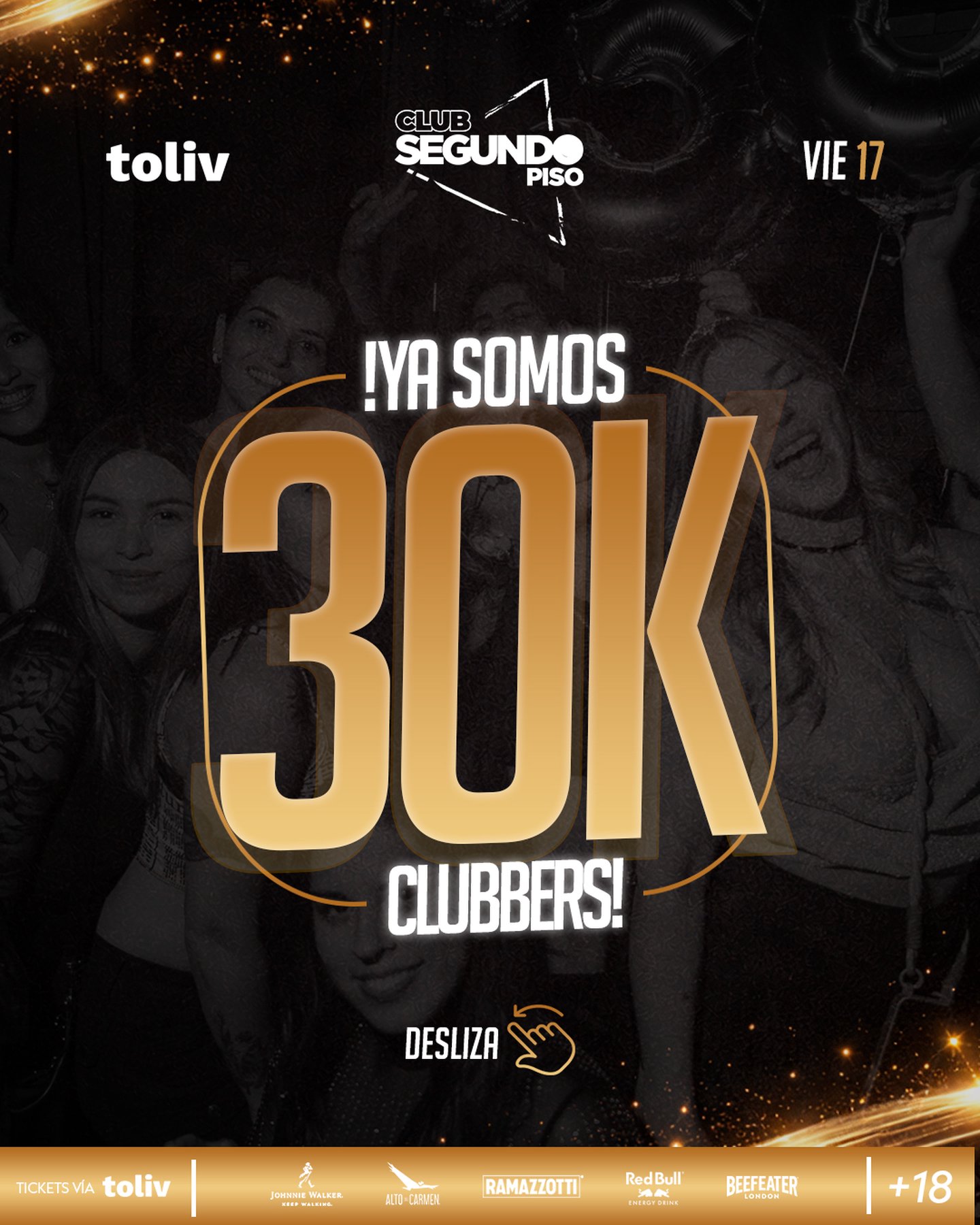 ES VIERNES Y CELEBRAMOS QUE SOMOS 30K