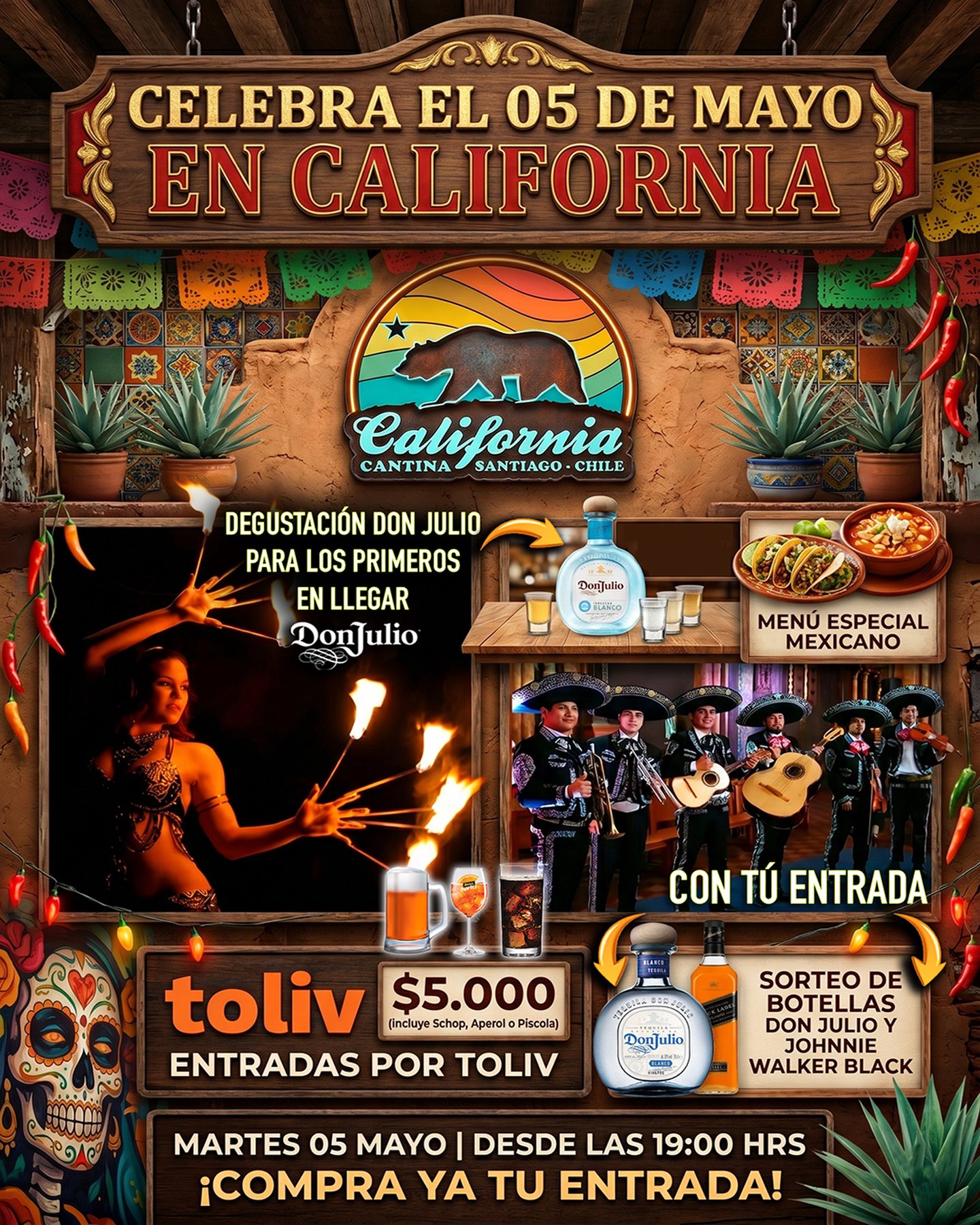 05 de Mayo en California