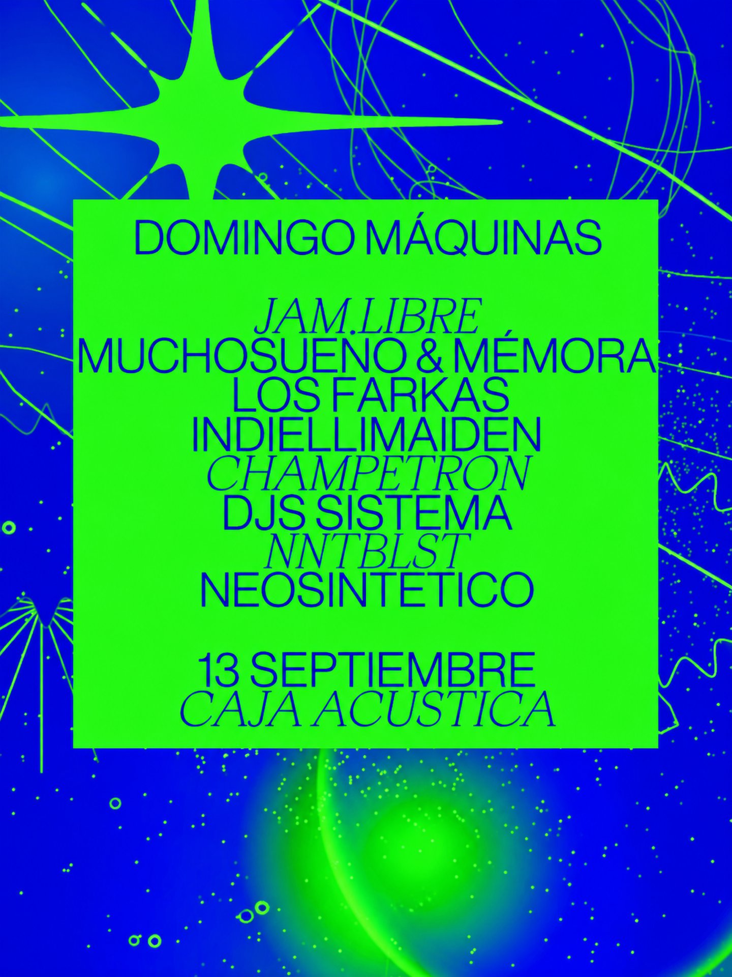 Domingo Máquinas