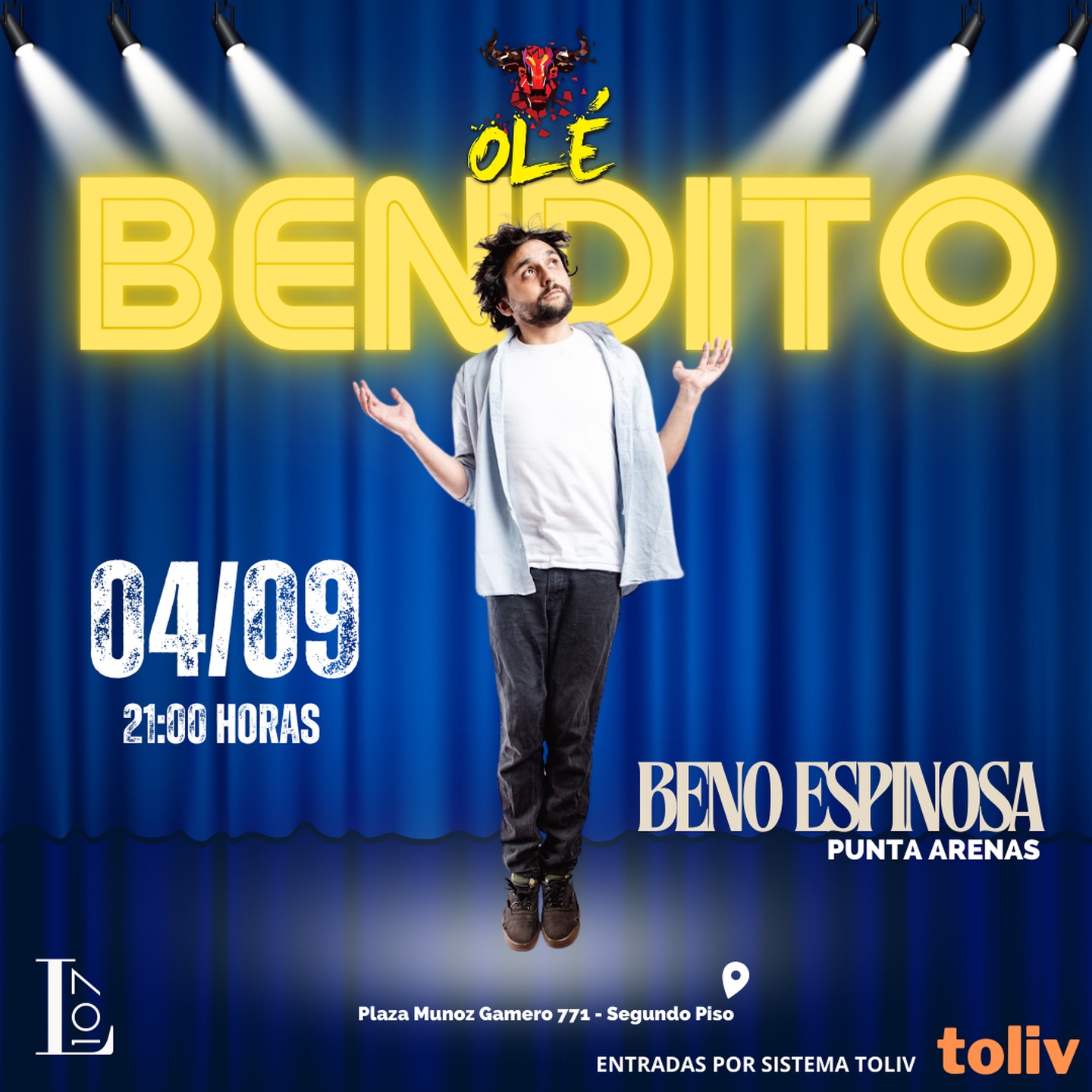 Beno Espinosa en Punta Arenas