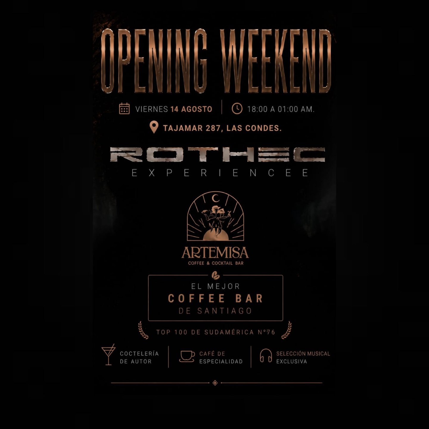 Opening Weekend by Rothec Experiencie