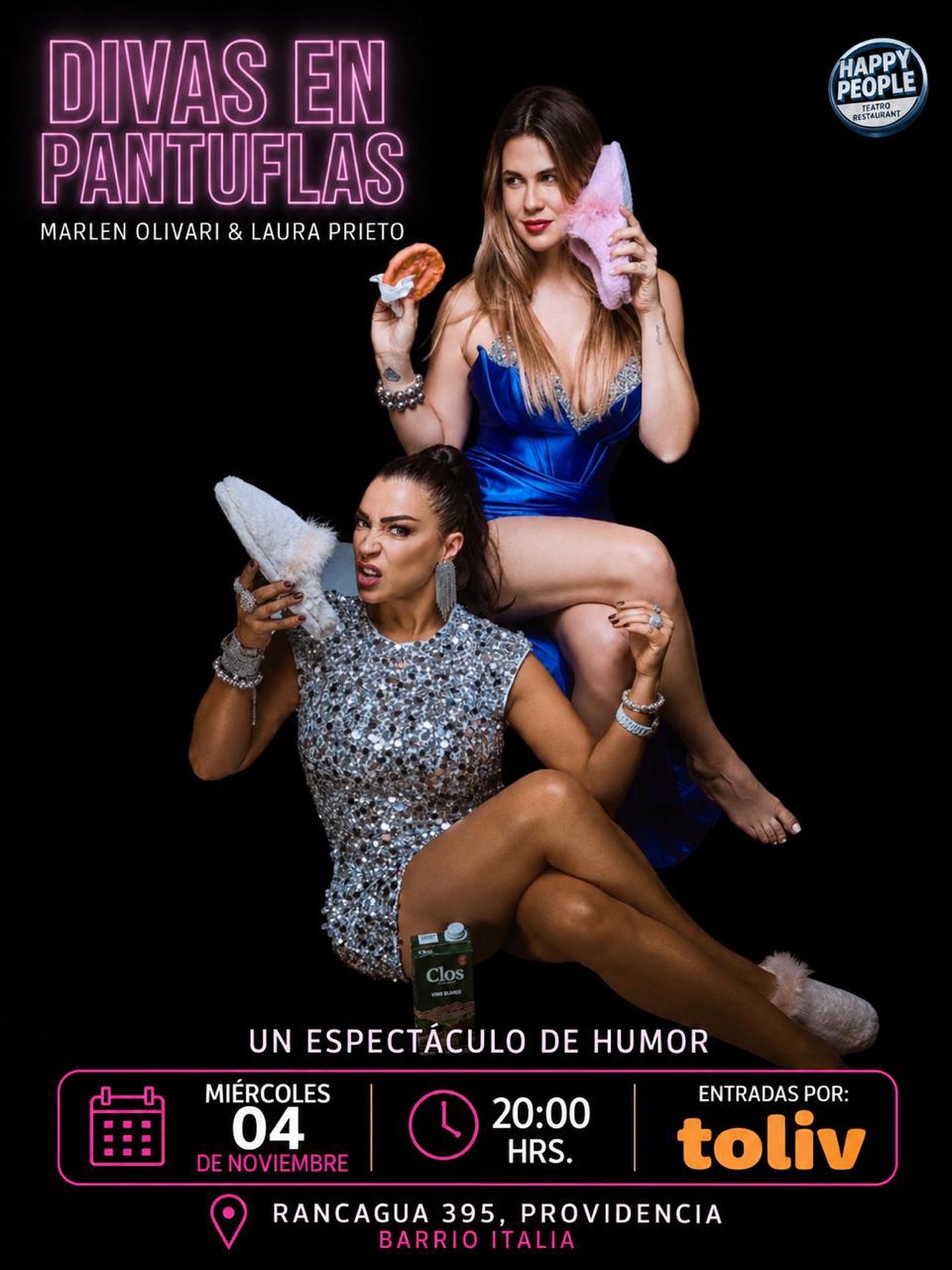 DIVAS EN PANTUFLAS