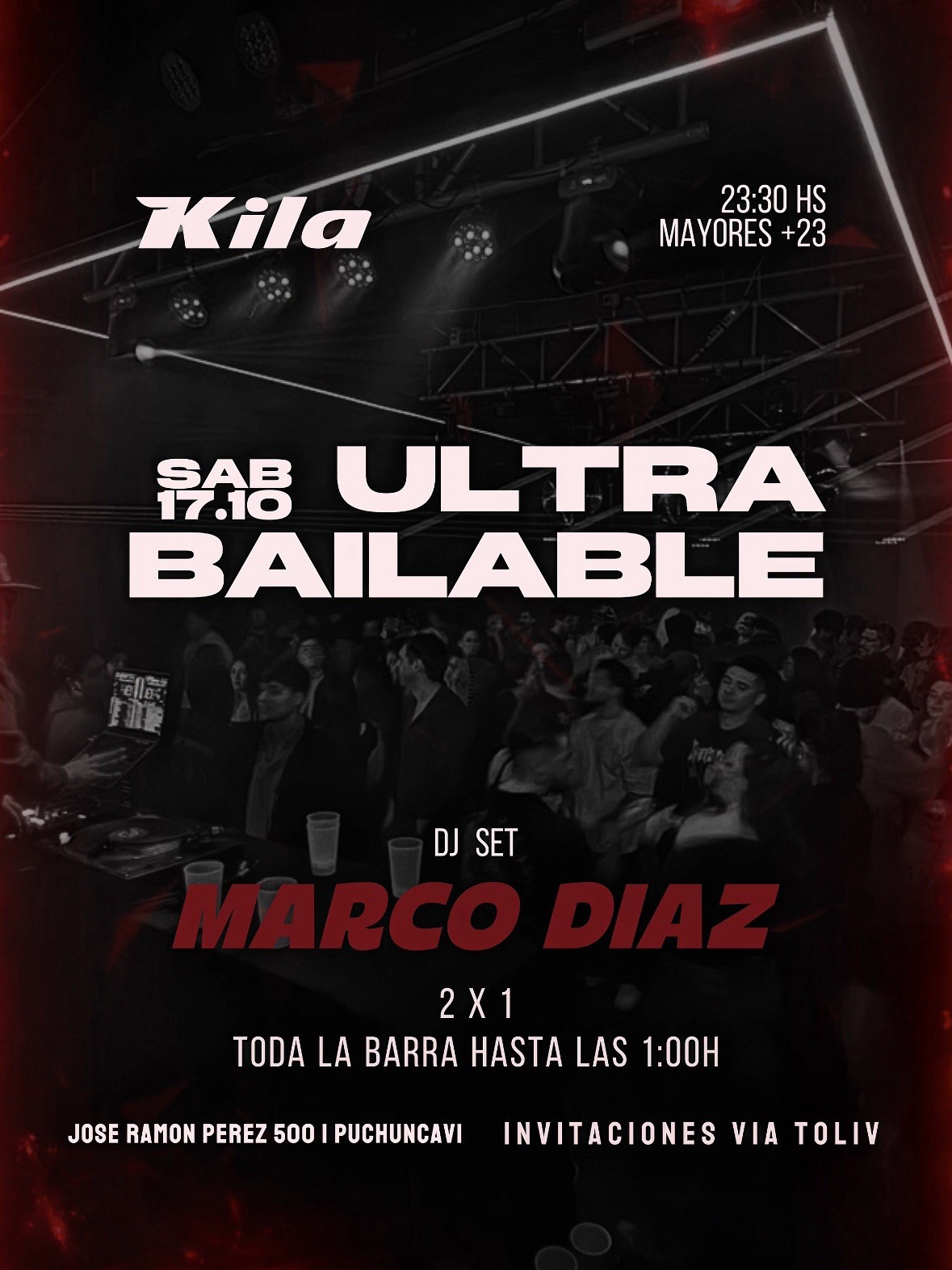HOY ! KILA ULTRABAILABLE / DJ MARCO DIAZ