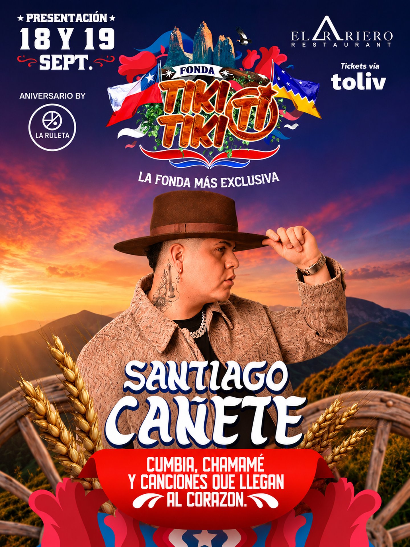 🇨🇱 FONDA TIKI TIKI 2026 🇨🇱
