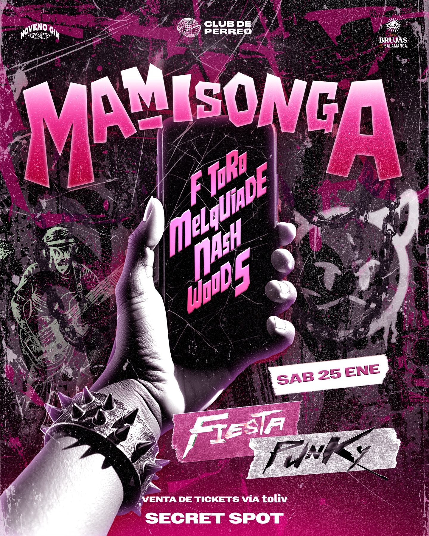 MAMISONGA / SECRET SPOT / SÁB 25 ENERO