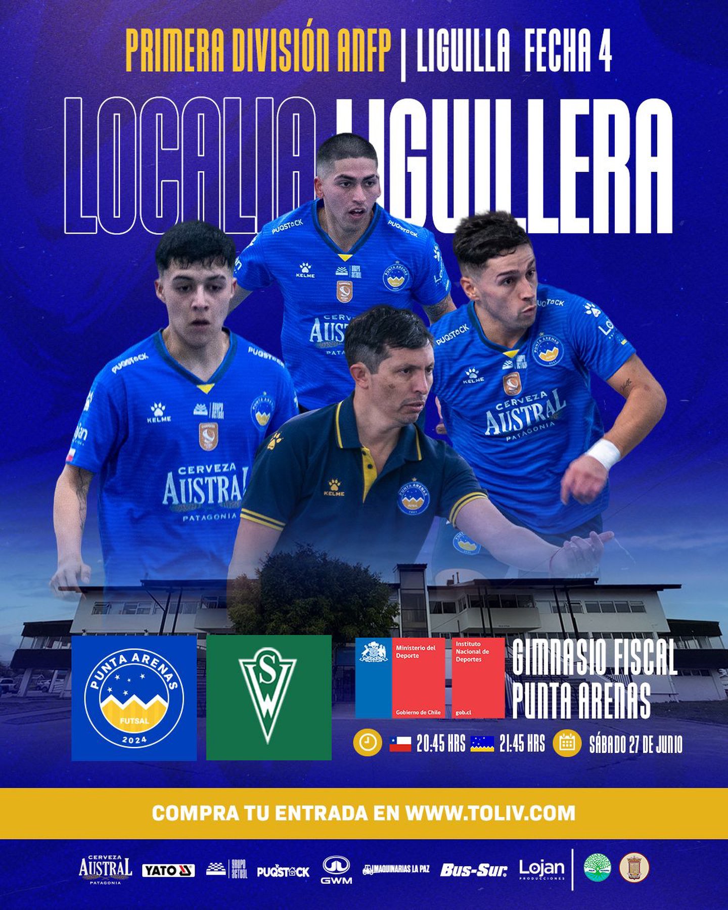 Punta Arenas VS Santiago Wanderers